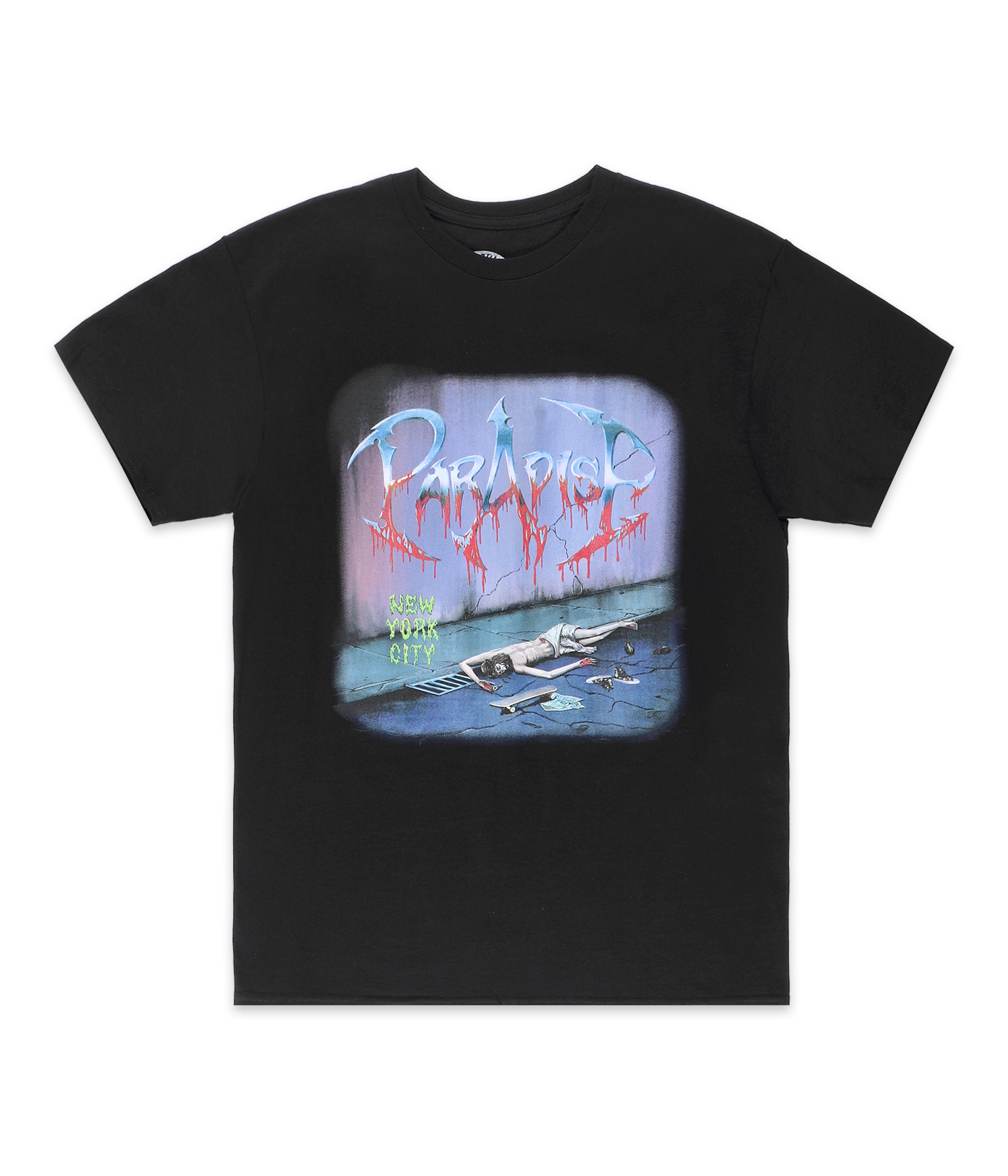 Paradise NYC Obituary T-Shirt black Herren L