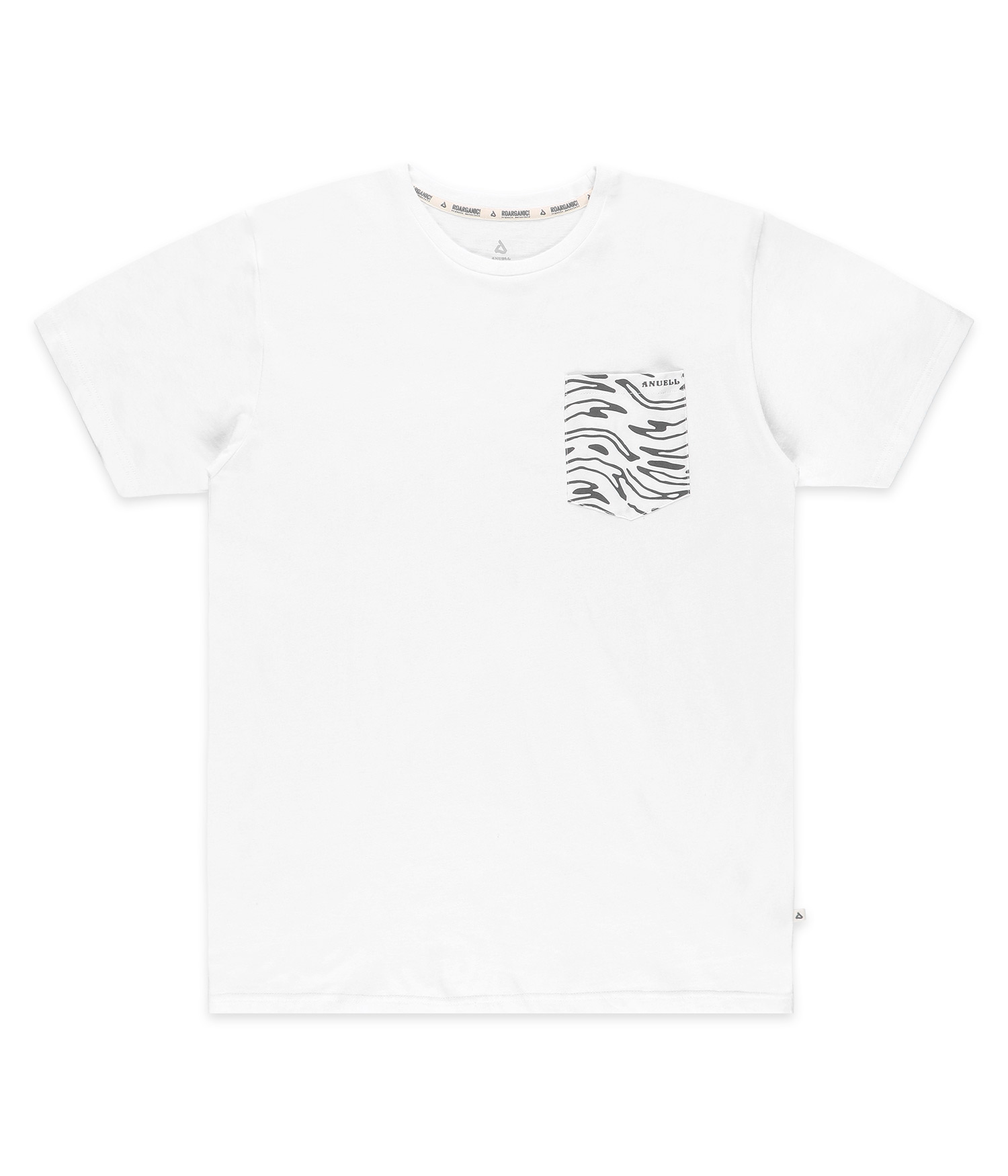 Anuell Majest Organic Pocket T-Shirt white Herren XS