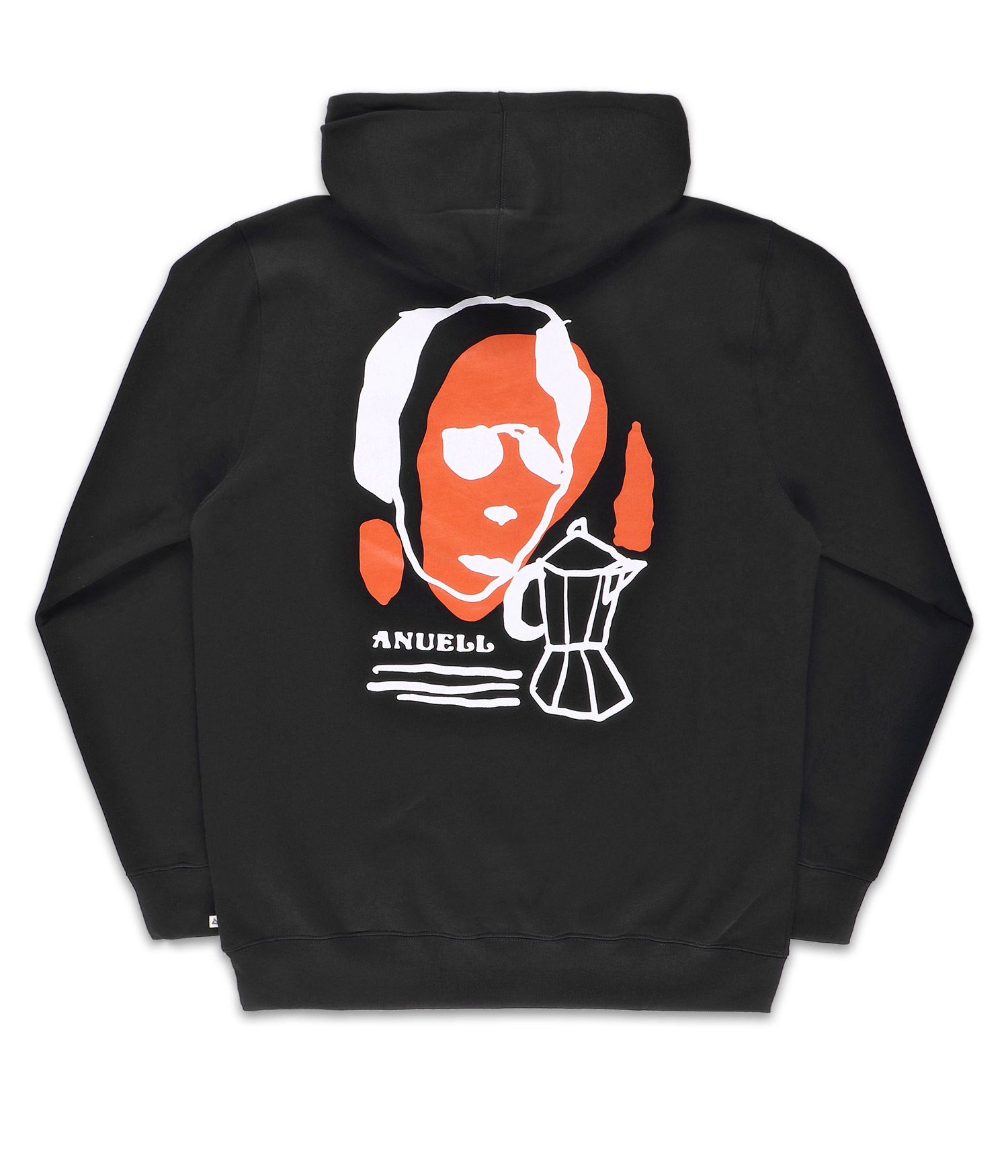 Anuell Navor Organic Hoodie black Herren L