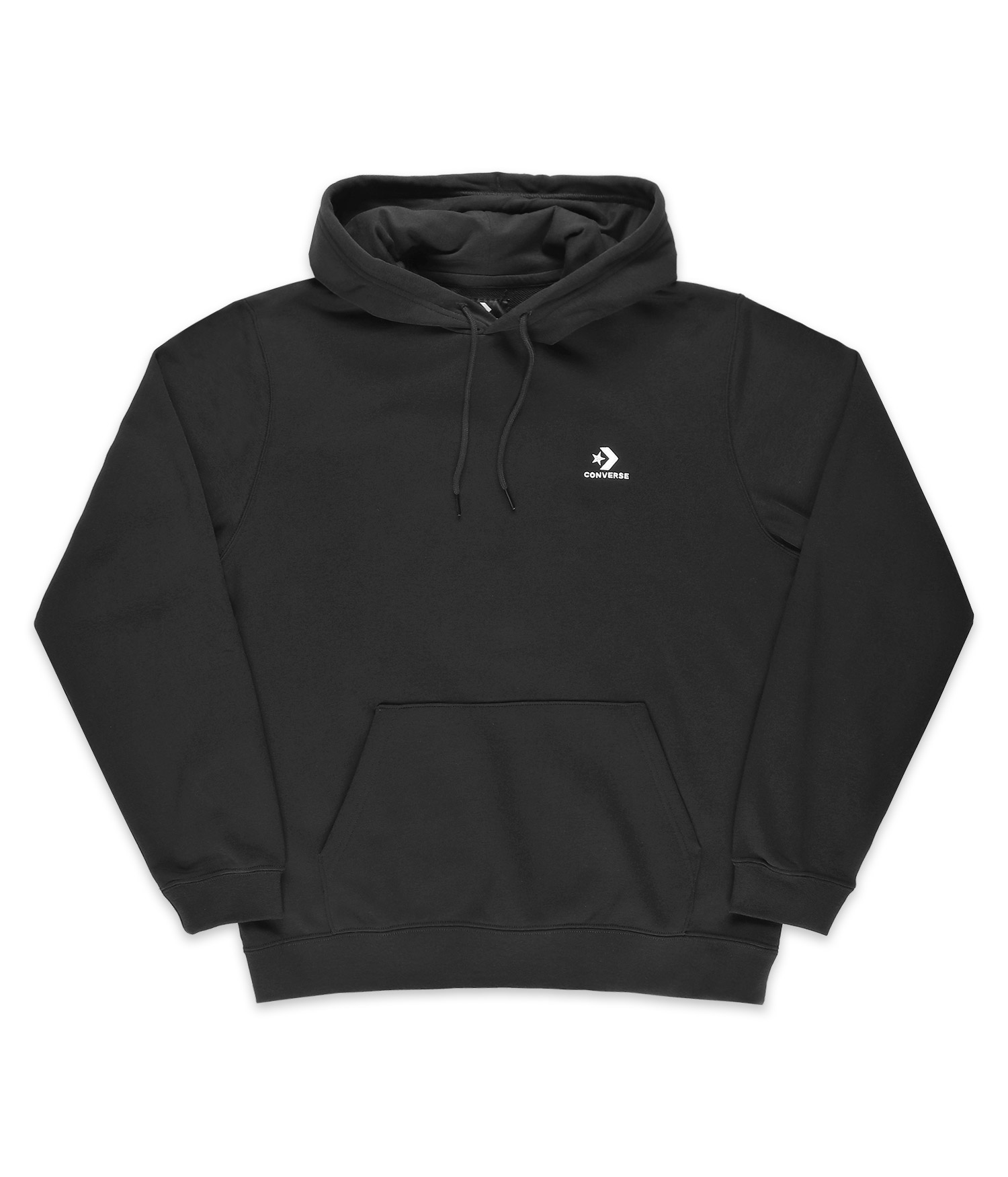 Converse Go-To Embroidered Star Chevron Hoodie black Herren L