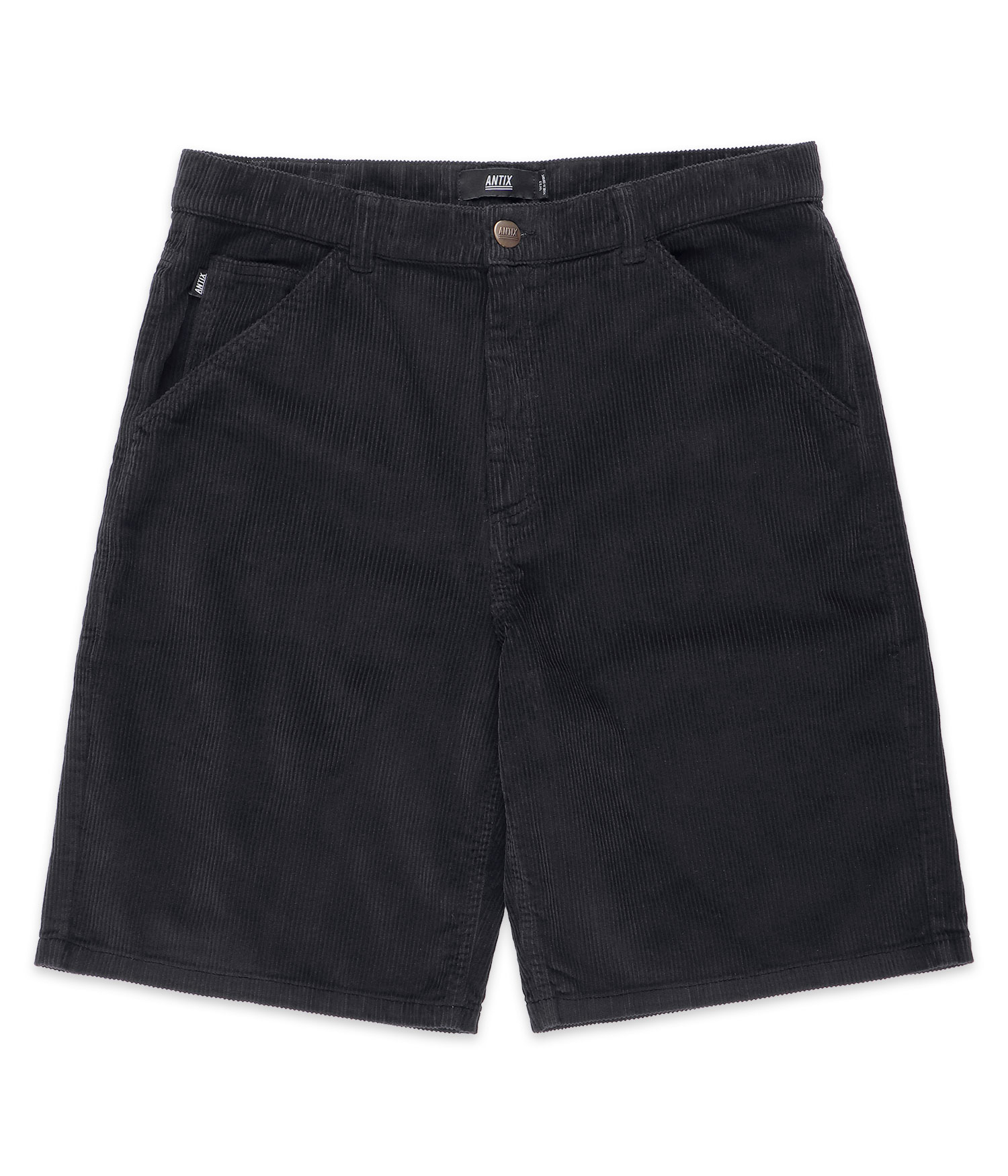 Antix Atlas Corduroy Shorts black Herren W36
