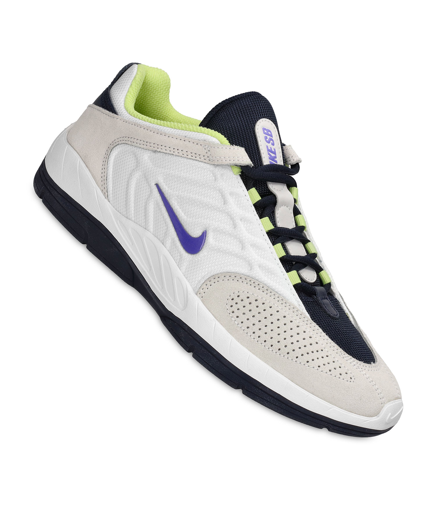 Nike SB Vertebrae Schuh summit white violet US 7