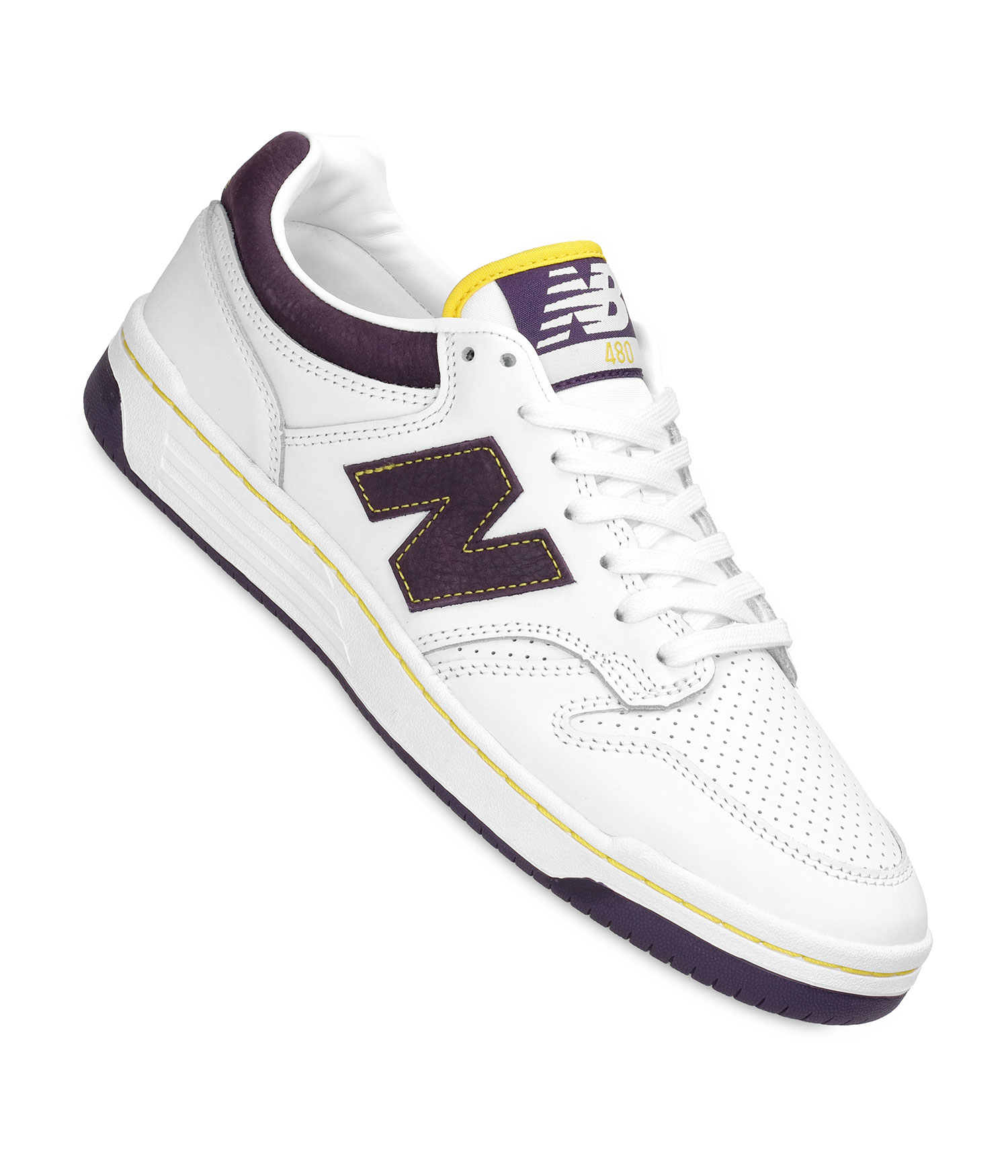 New Balance Numeric 480 Schuh white purple Herren US 8