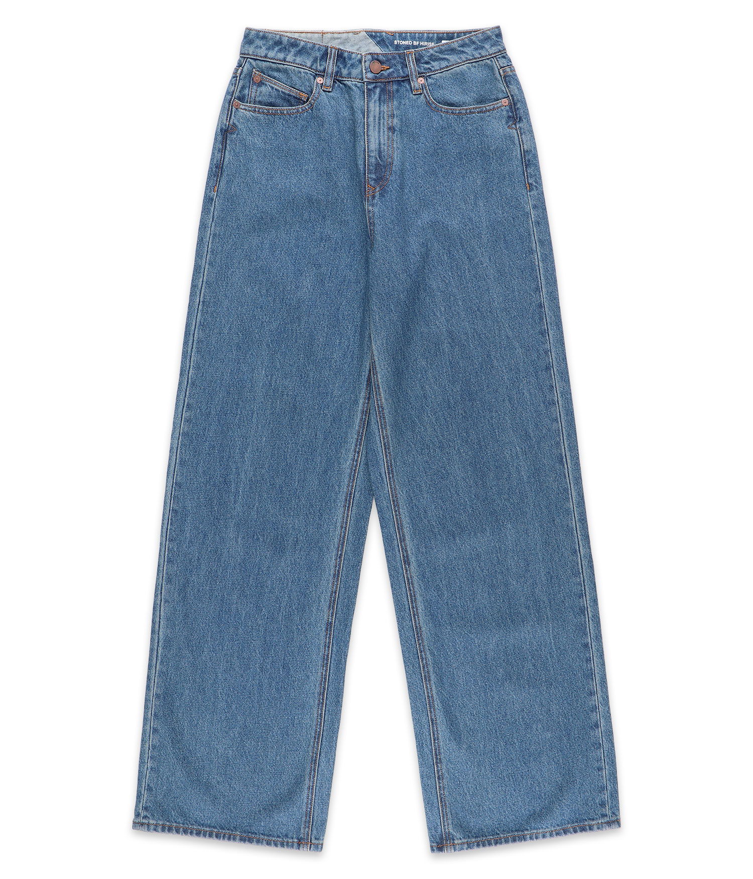 Volcom Stoned BF Hirise Hose indigo ridge wash Damen W29