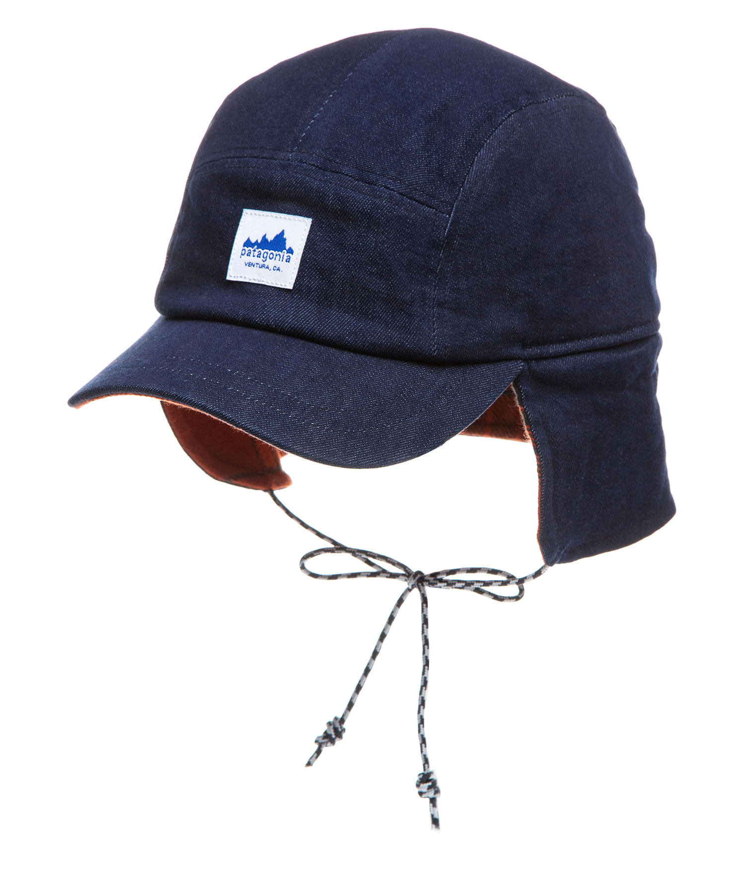 Patagonia Range Earflap Cap cascade burnshed red