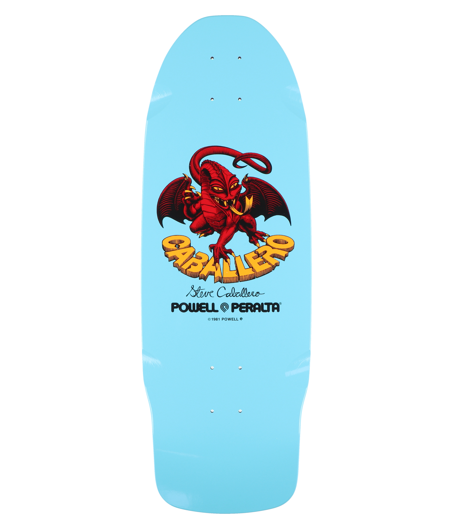 Powell-Peralta Caballero BB S15 Limited Edition 10.09" Skateboard Deck light blue