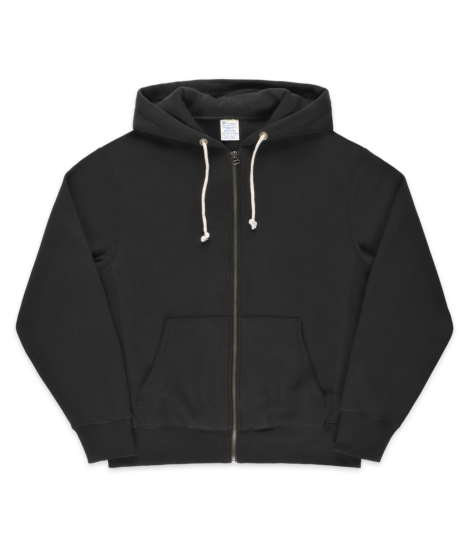 Champion Reverse Weave RWSS Core Zip-Hoodie black Herren L