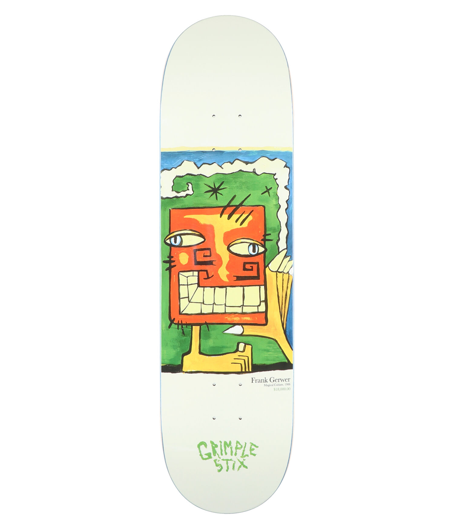 Anti Hero Gerwer Grimplestix Fine Art 8.38" Skateboard Deck multi