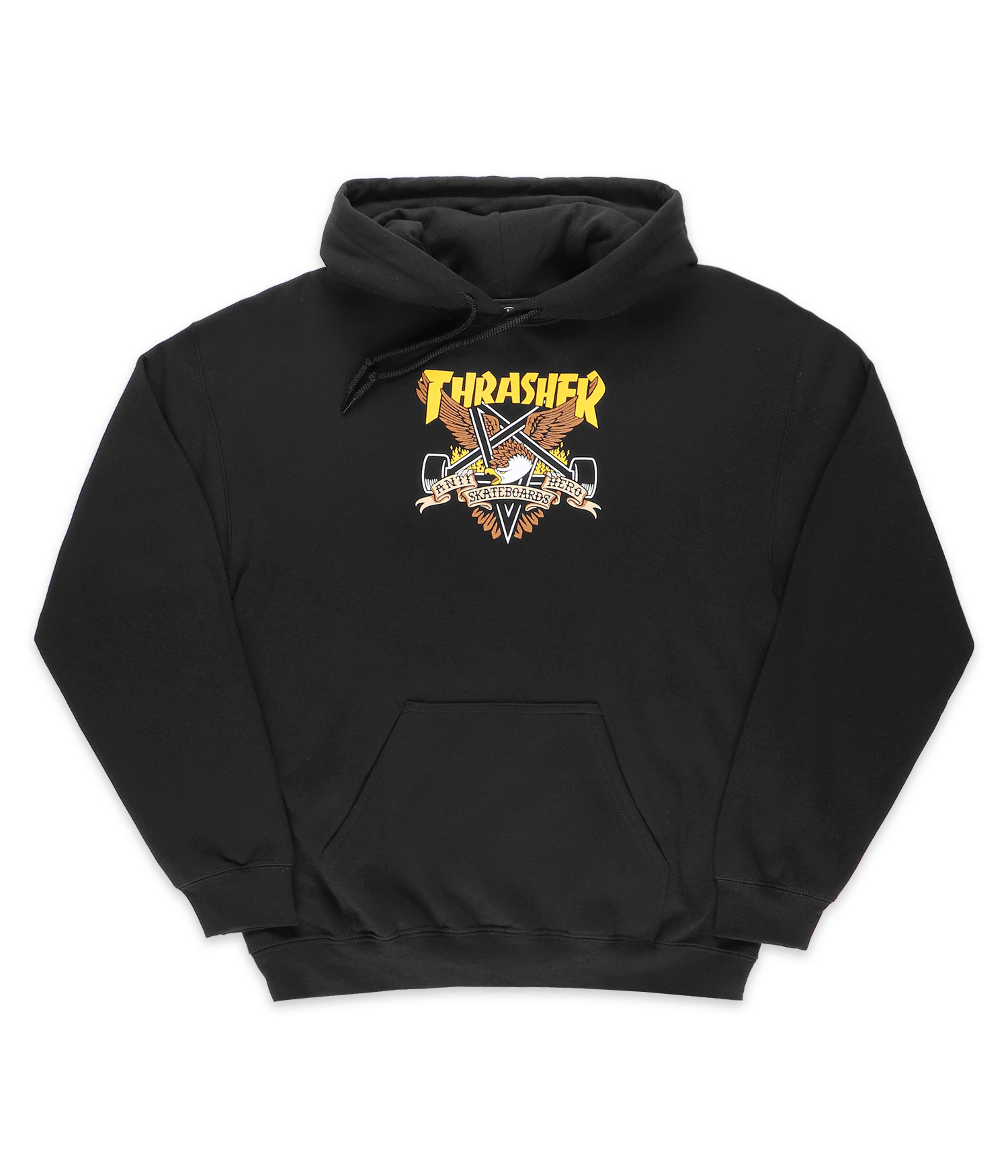 Thrasher x Anti Hero Eaglegram Hoodie black Herren L