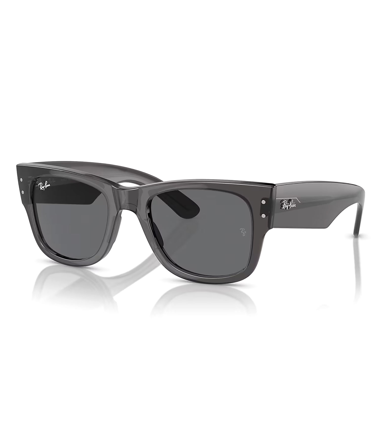 Ray-Ban Mega Wayfarer Sonnenbrille transparent black