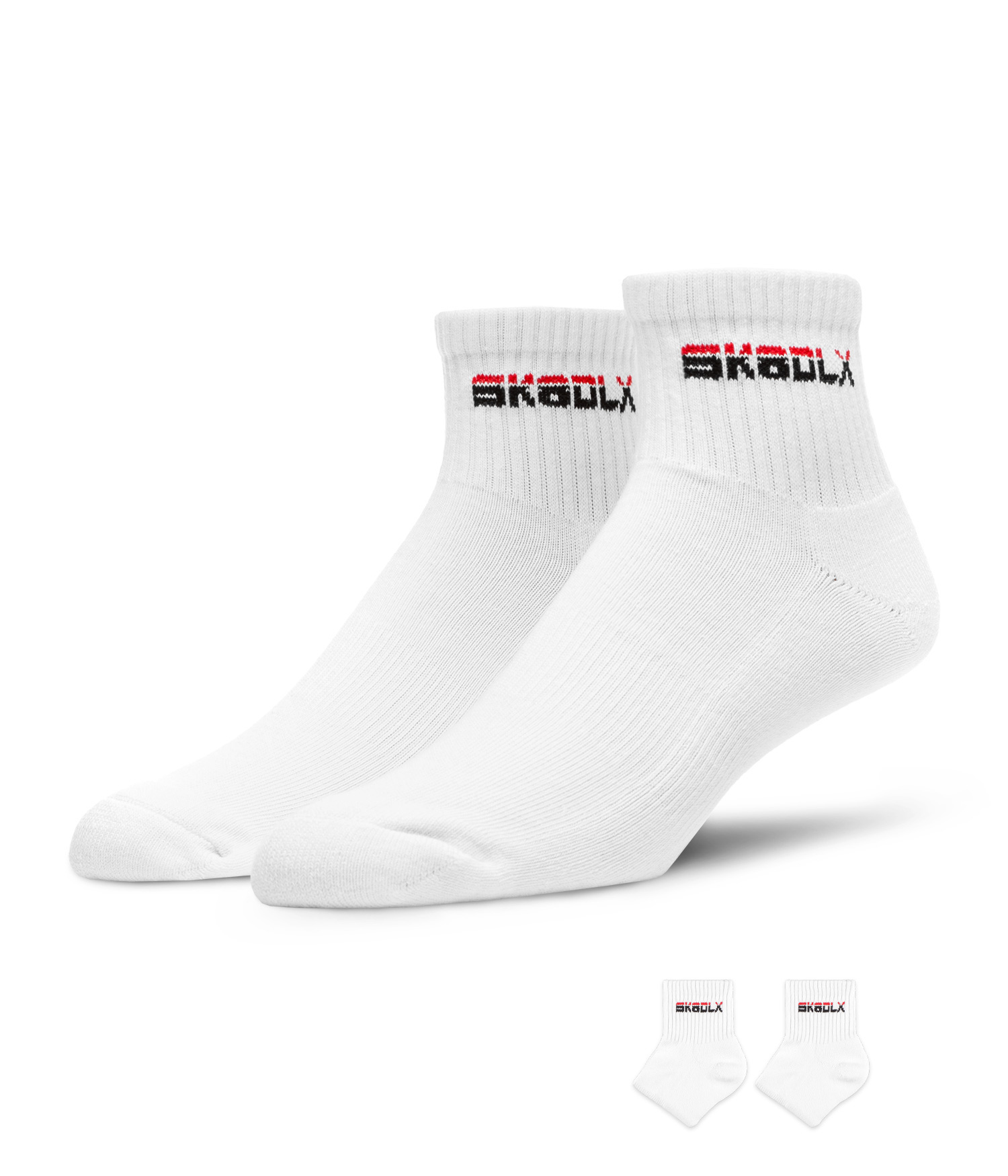 skatedeluxe Athletic Mid Socken white