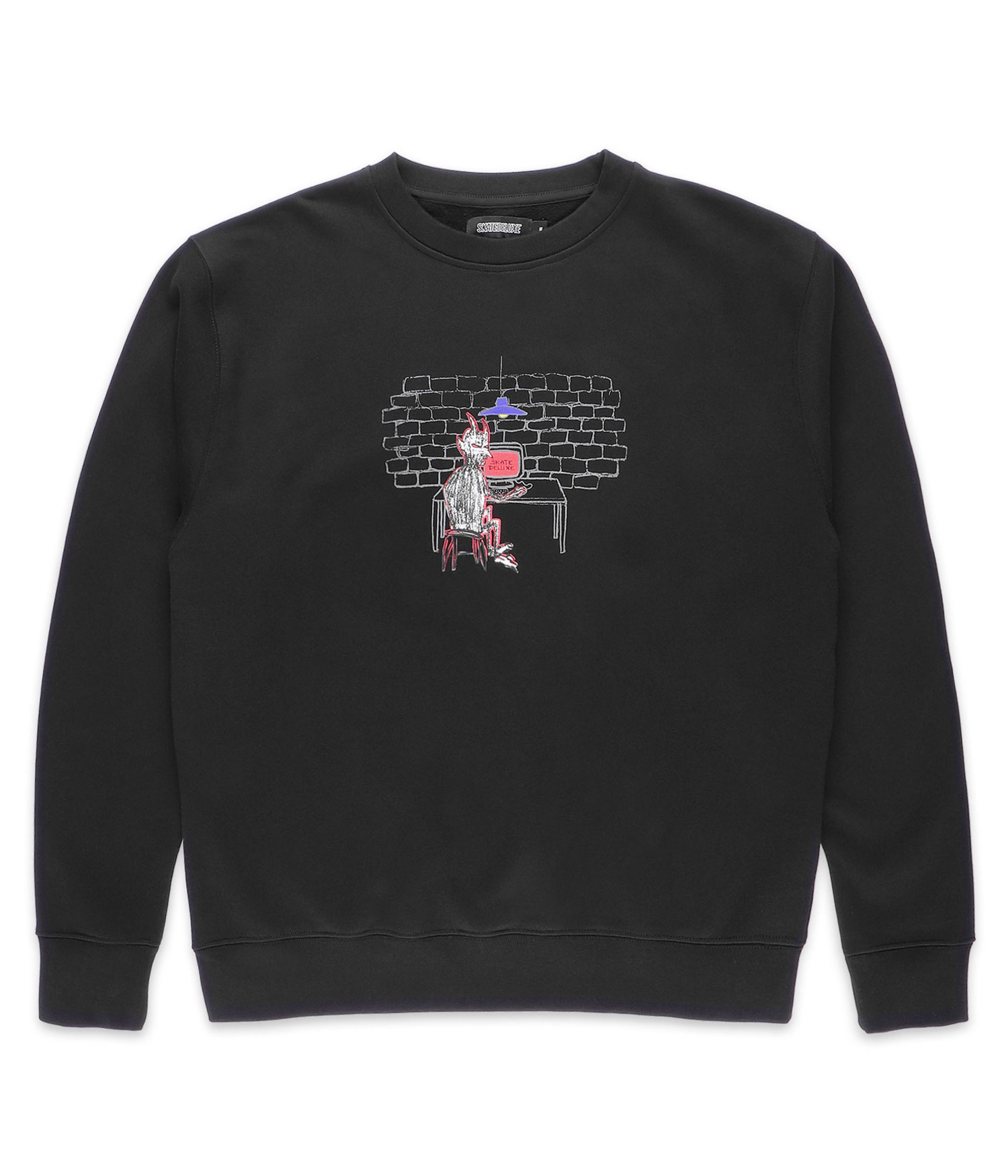 skatedeluxe Heaven Organic Sweatshirt black Herren M