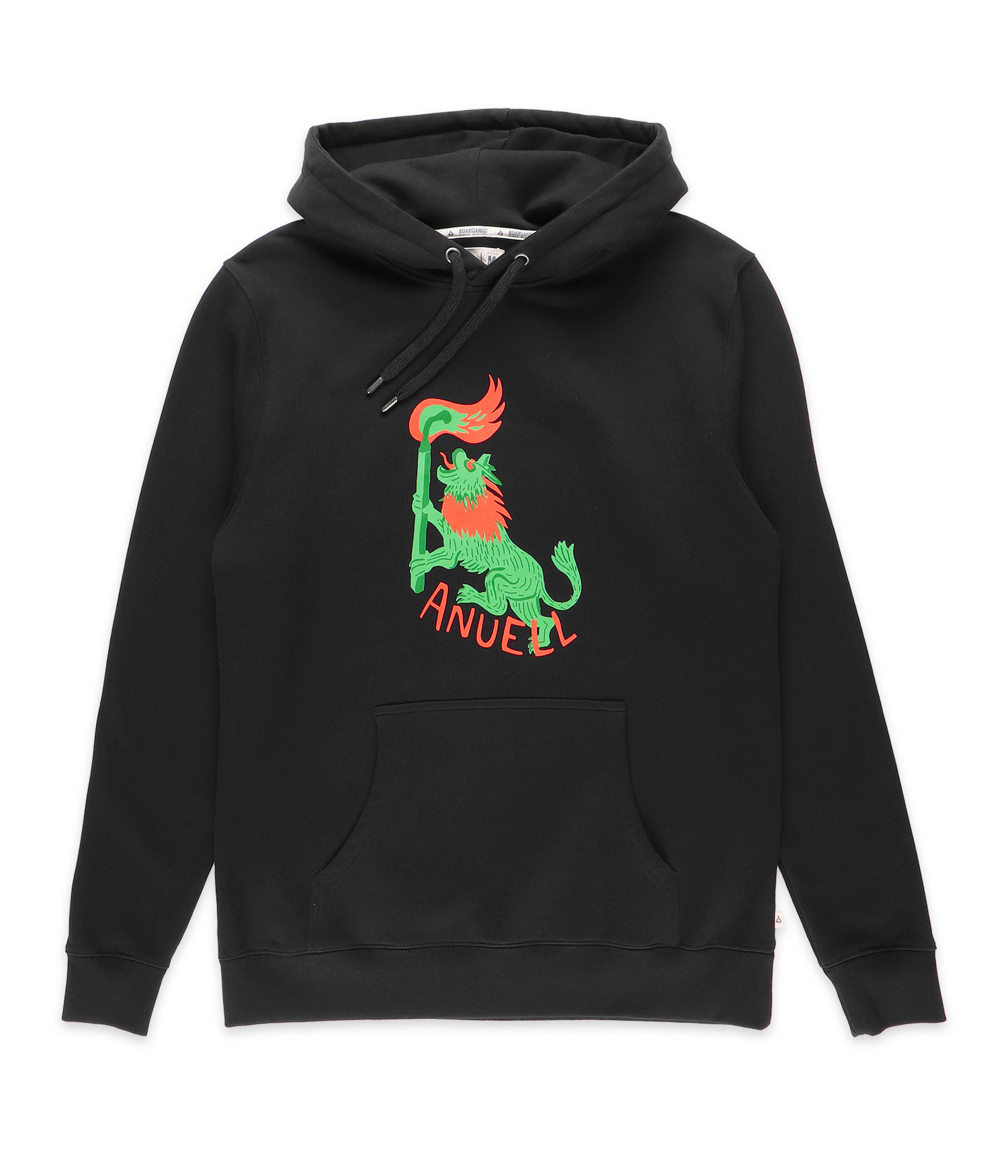 Anuell Neror Organic Hoodie black Herren XXL