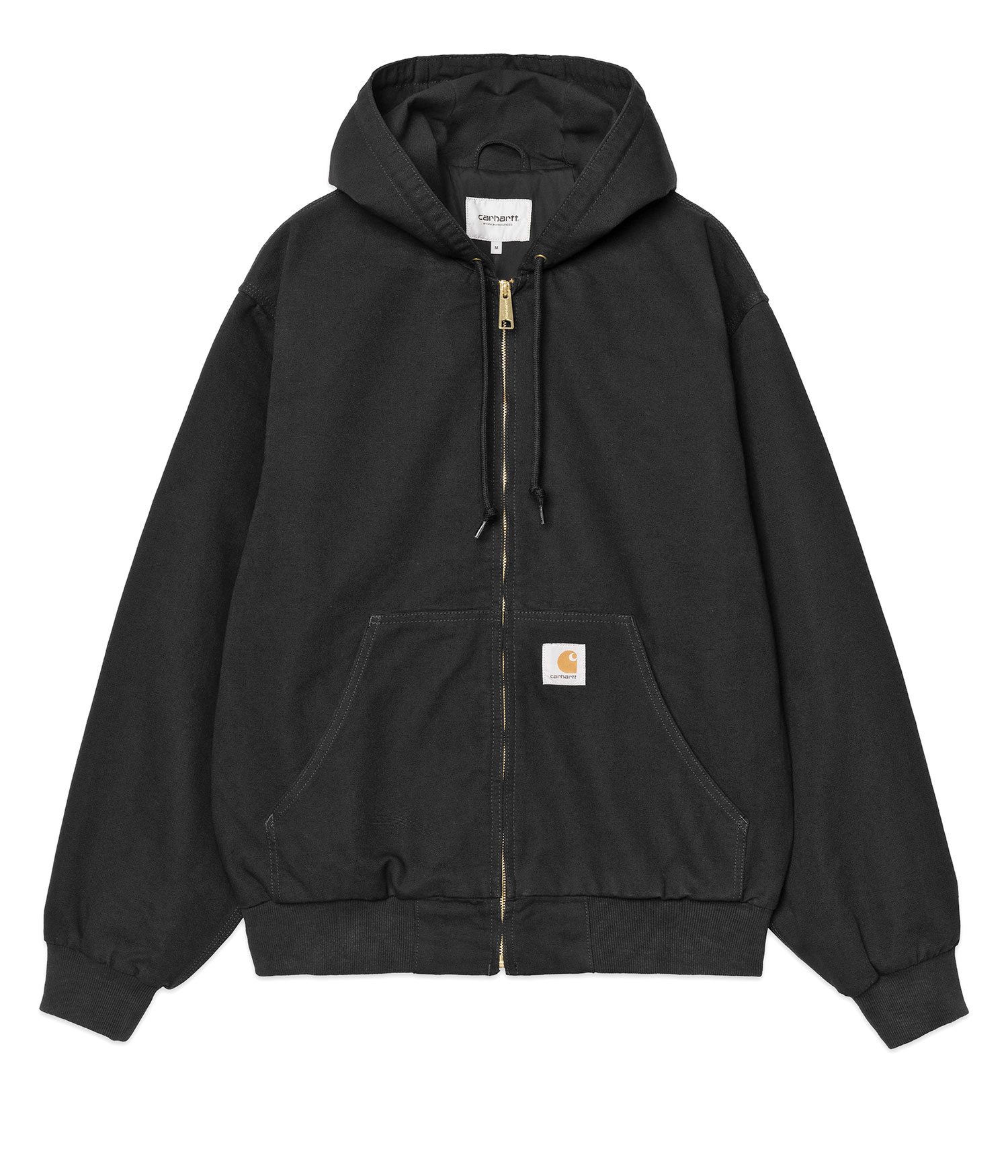 Carhartt WIP OG Active Organic Dearborn Jacke black rinsed Herren M