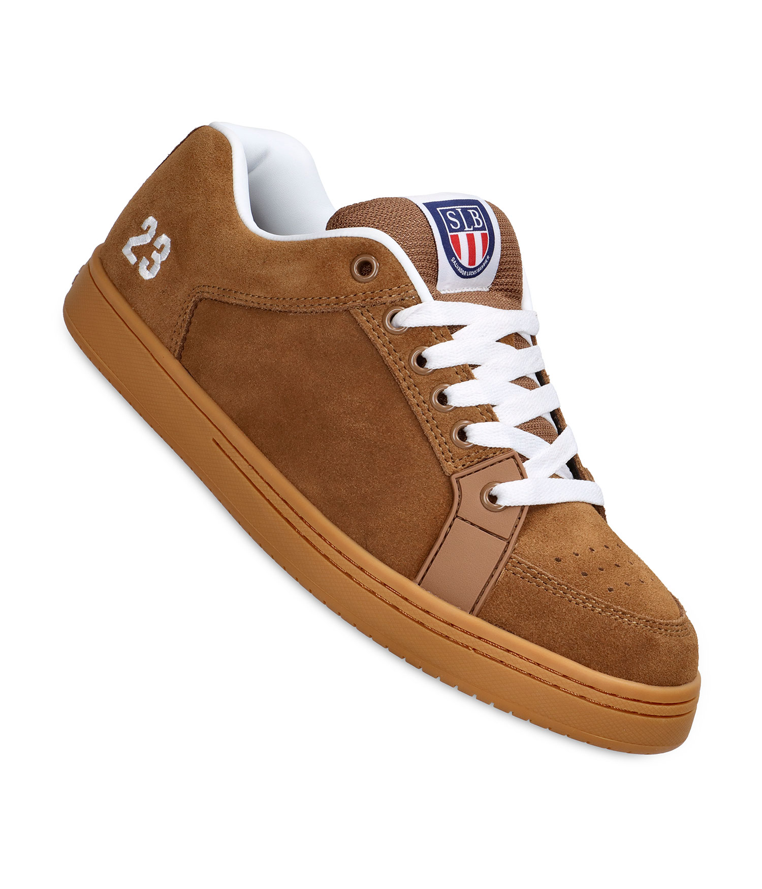 Etnies Sal-23 Schuh brown gum suede Herren US 8.5