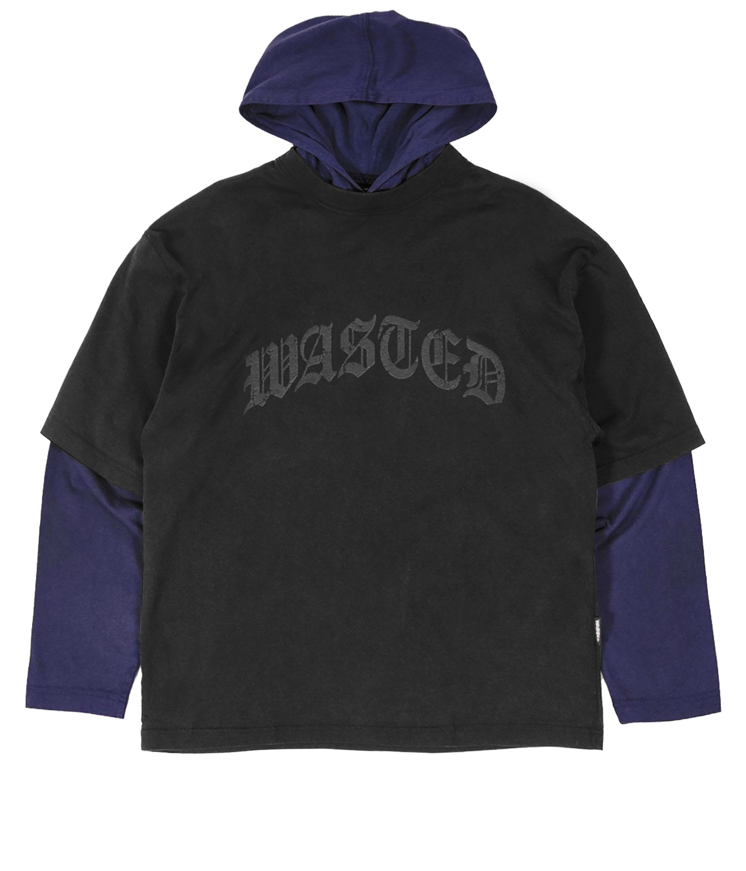 Wasted Paris Legacy Age Hoodie faded black night blue Herren L