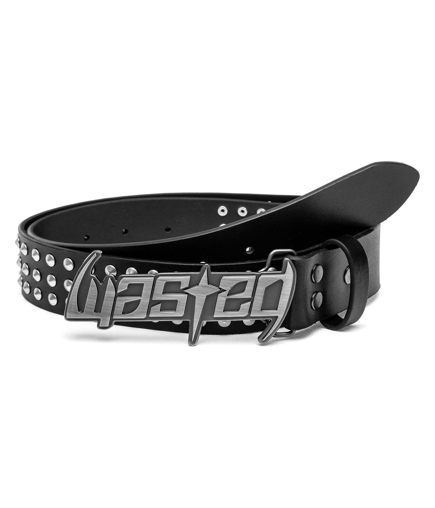 Wasted Paris Blade Leather Gürtel black