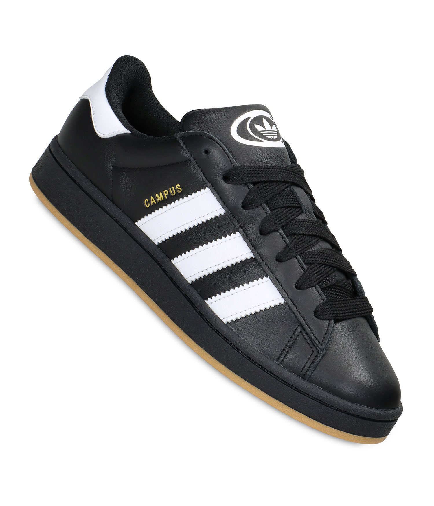adidas Originals Campus 00s Schuh core black white white Herren US 10.5