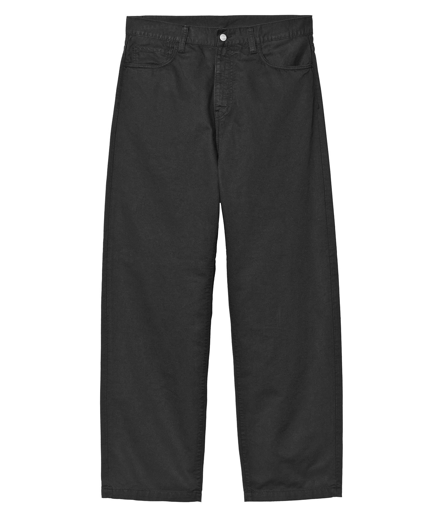 Carhartt WIP Landon Pant Newcomb Hose black garment dyed Herren W30