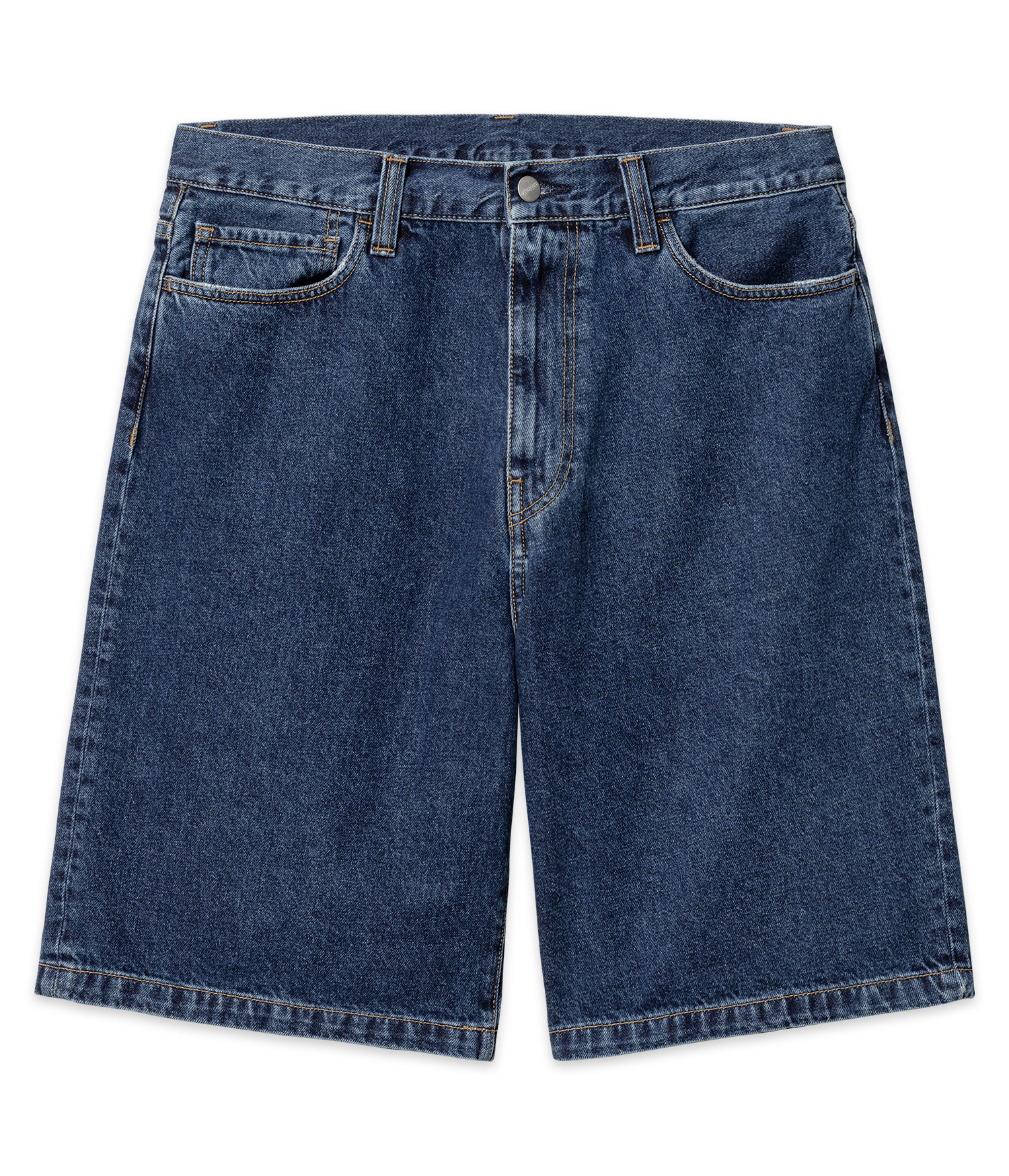 Carhartt WIP Landon Robertson Shorts blue stone washed Herren W33