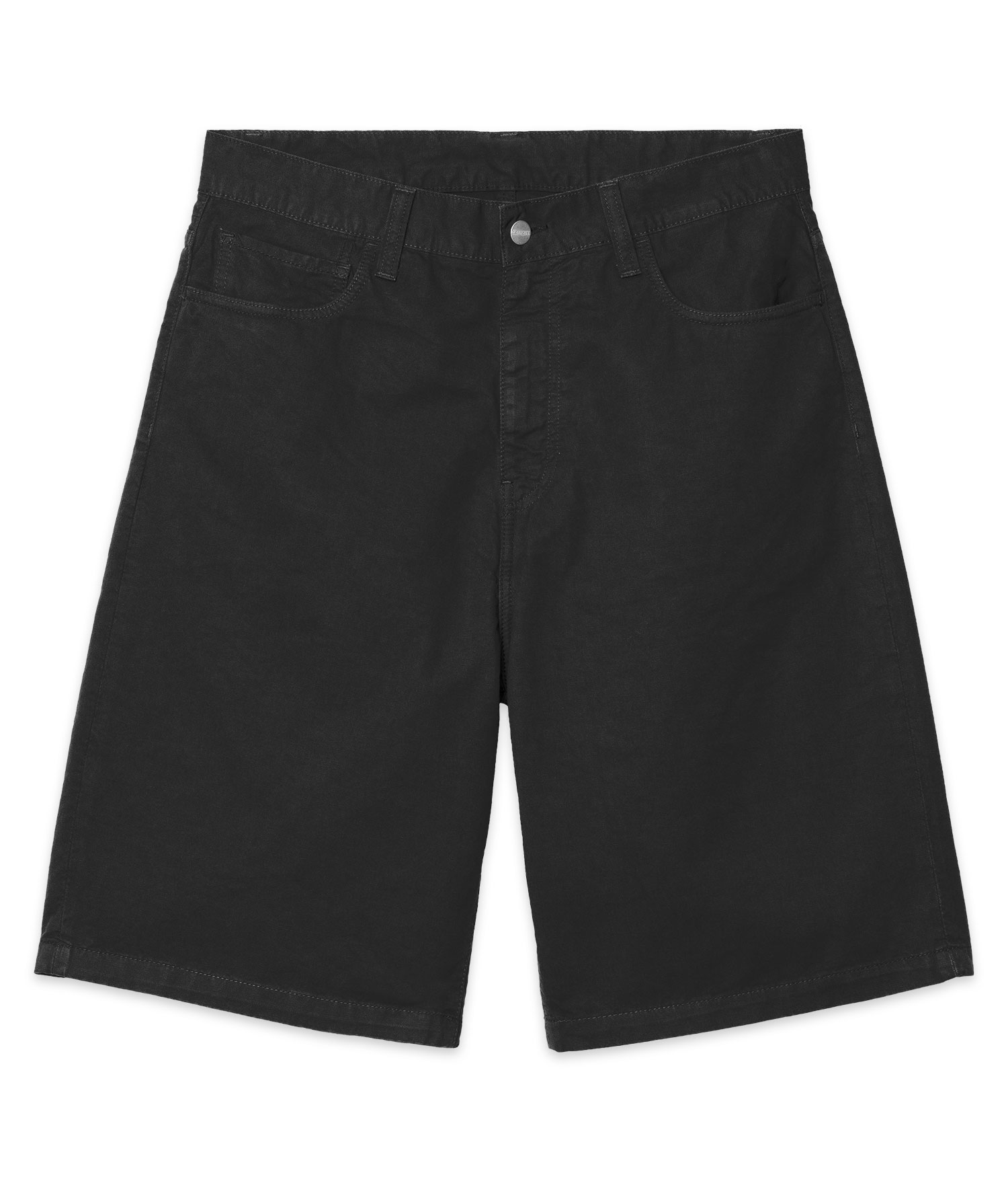 Carhartt WIP Landon Newcomb Shorts black garment dyed Herren W32