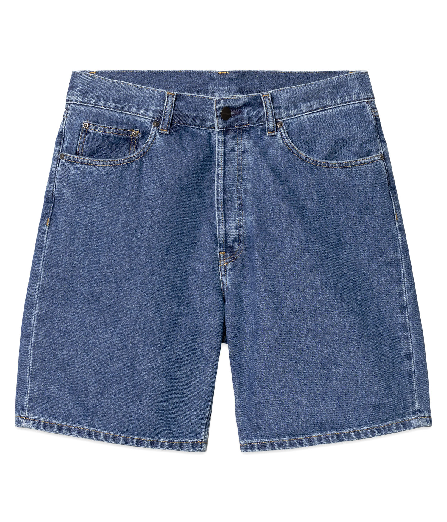 Carhartt WIP Nolan Marshfield Shorts blue heavy stone wash Herren W34