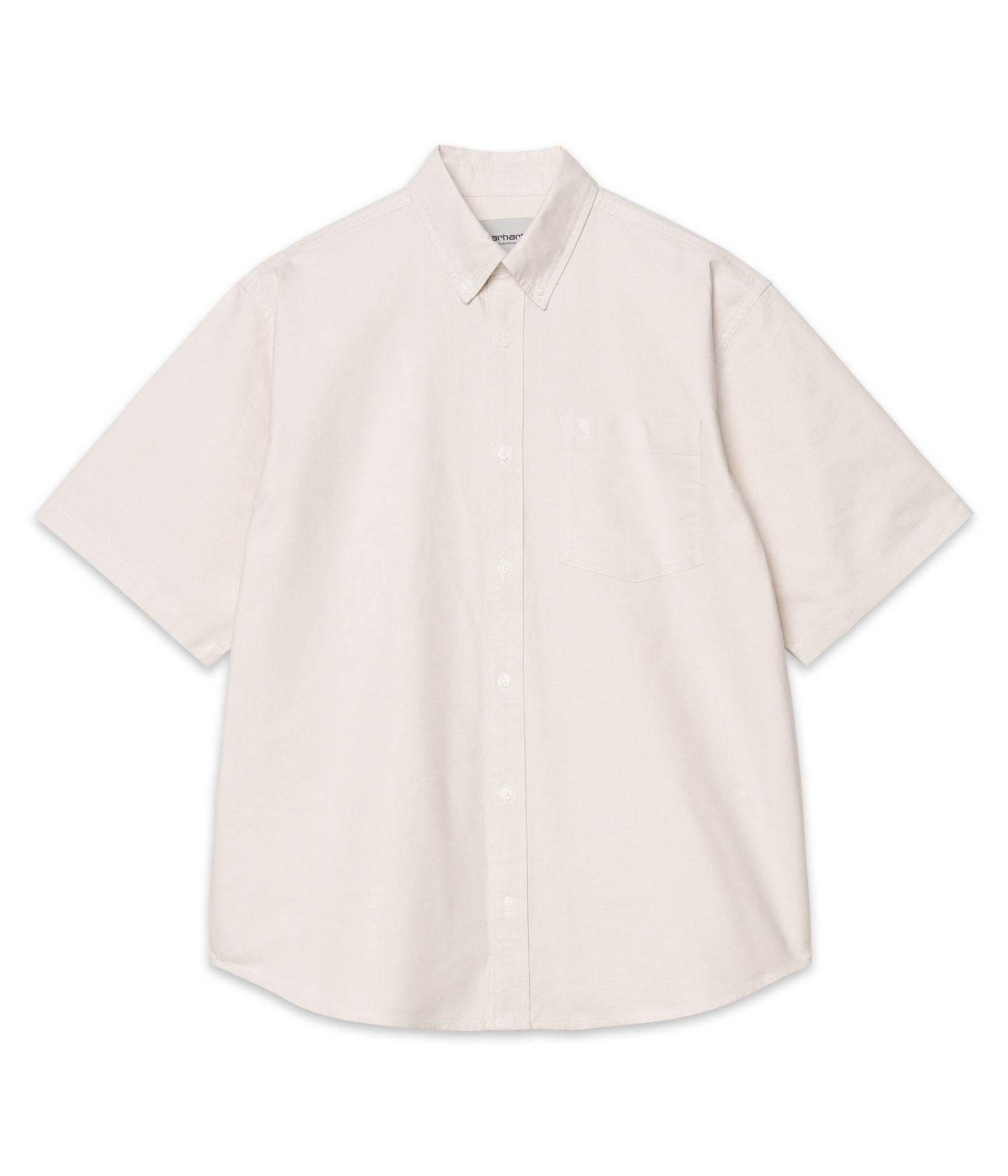 Carhartt WIP Braxton Oxford Hemd fleur de sel wax Herren L