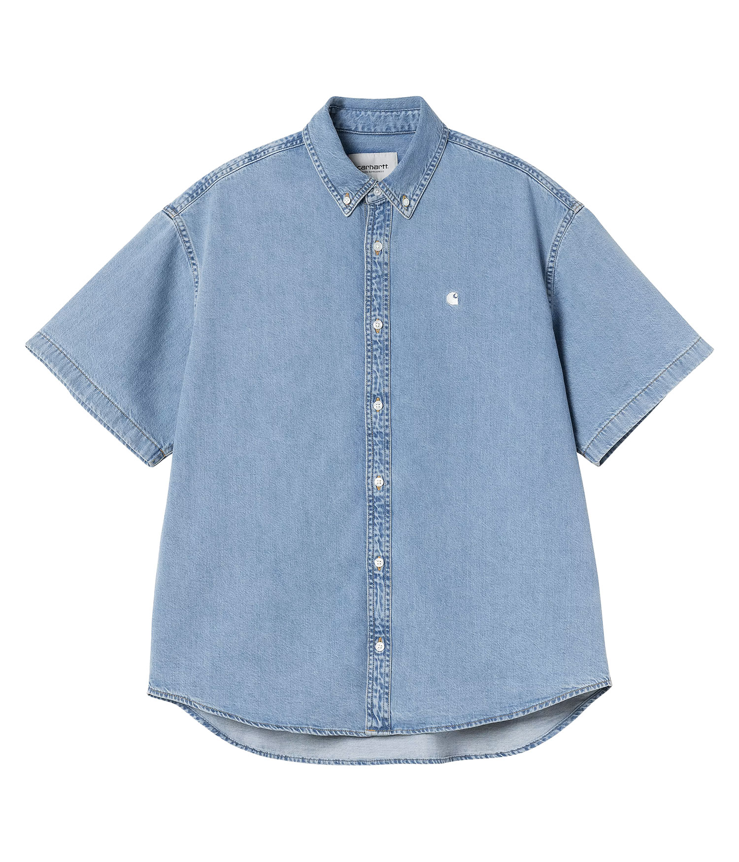 Carhartt WIP Lucas Hemd blue bleached Herren L