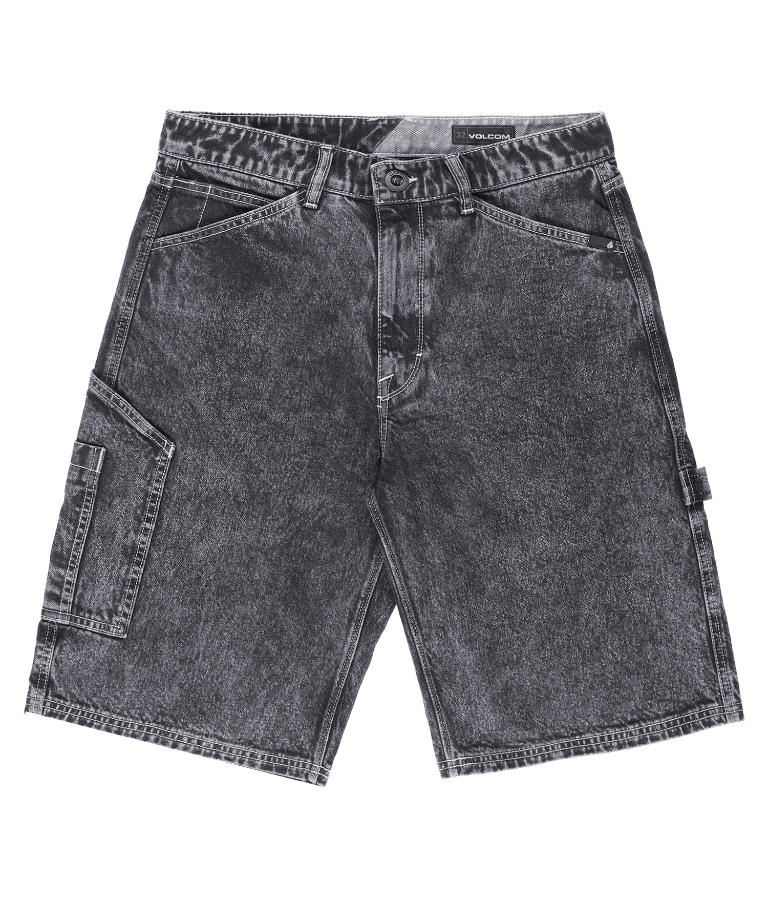 Volcom Labored Utility Shorts light acid black Herren W31