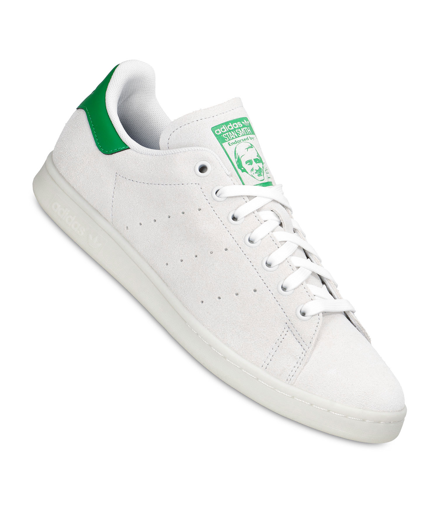 adidas Skateboarding Stan Smith ADV Schuh white green white Herren US 12