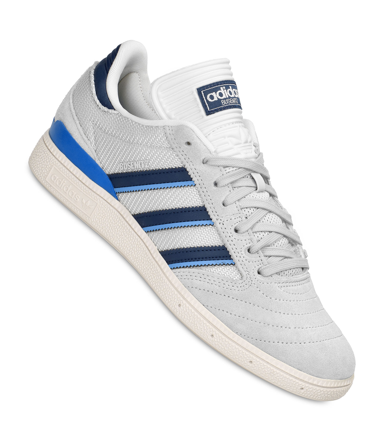 adidas Skateboarding Busenitz Schuh grey dark blue core white Herren US 6.5