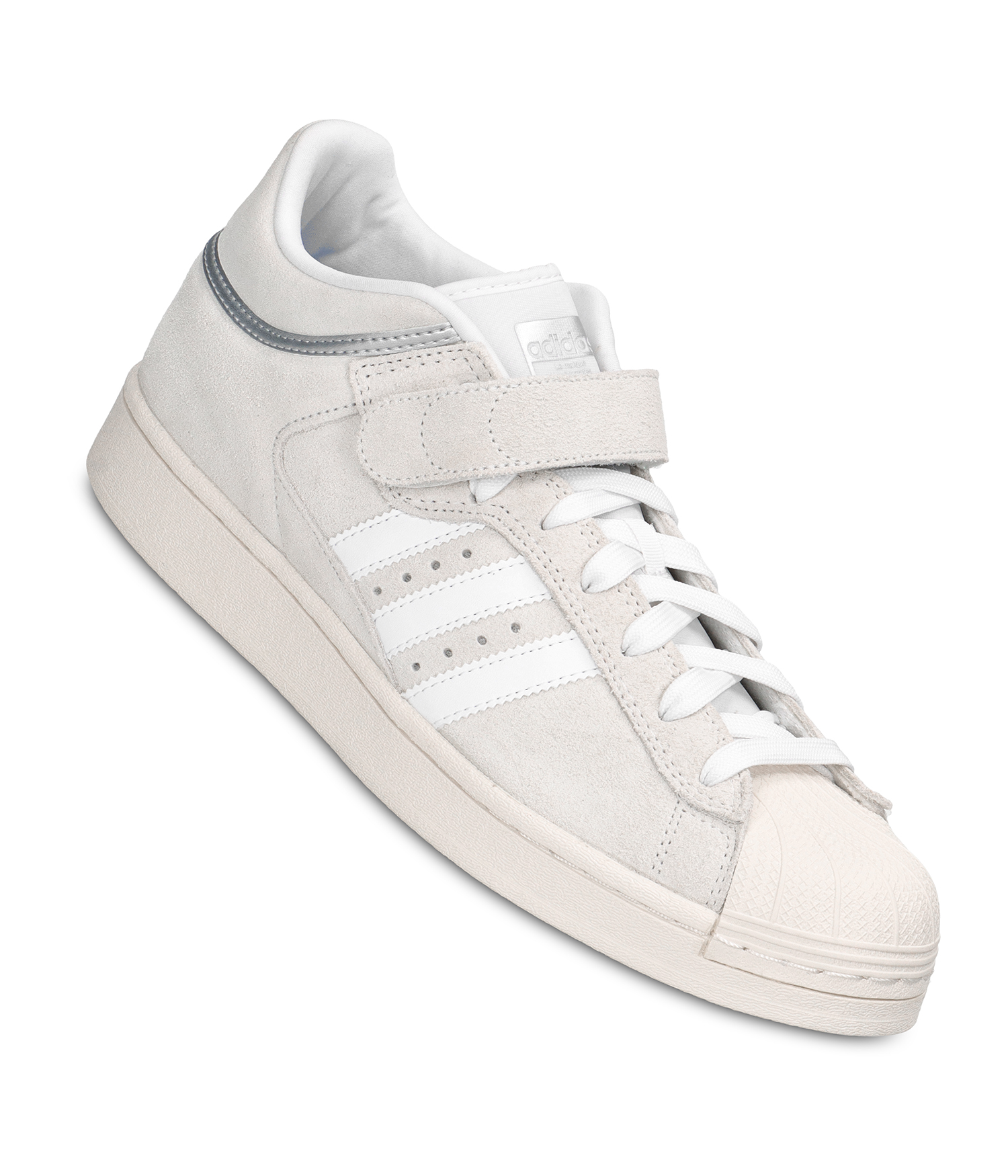 adidas Skateboarding Pro Shell ADV Schuh white silver core white Herren US 13