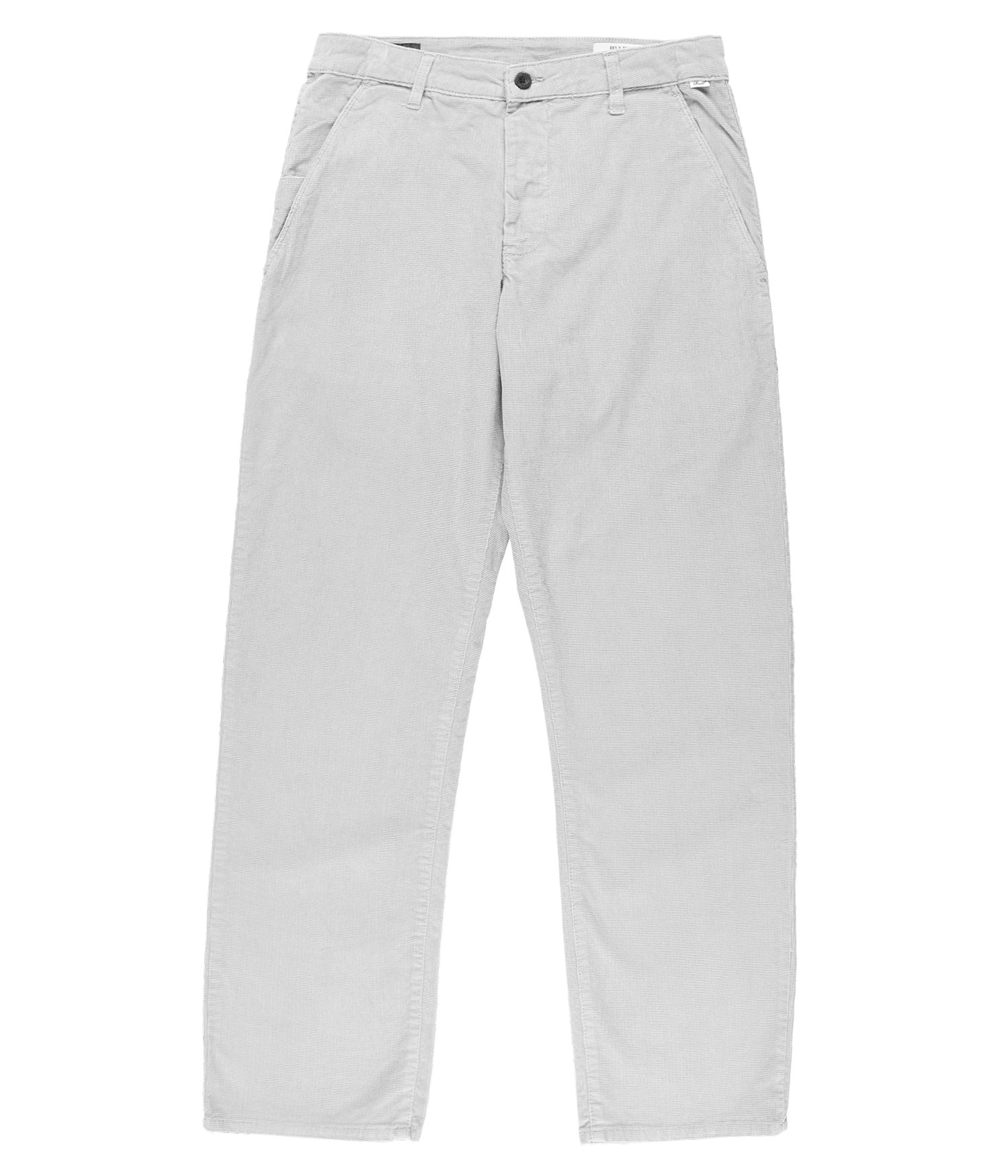 REELL Regular Flex Chino Hose grey square cord Herren W30 L30