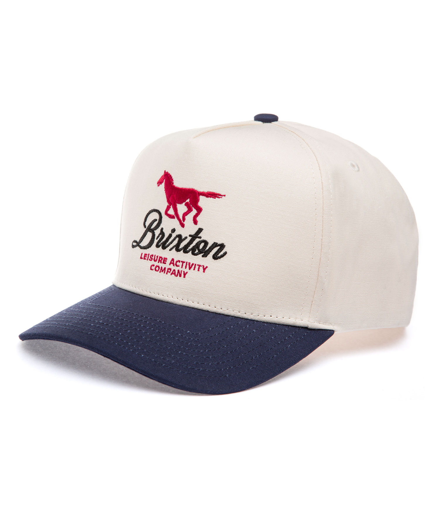 Brixton Leisure Activity Snapback Cap dress blue white