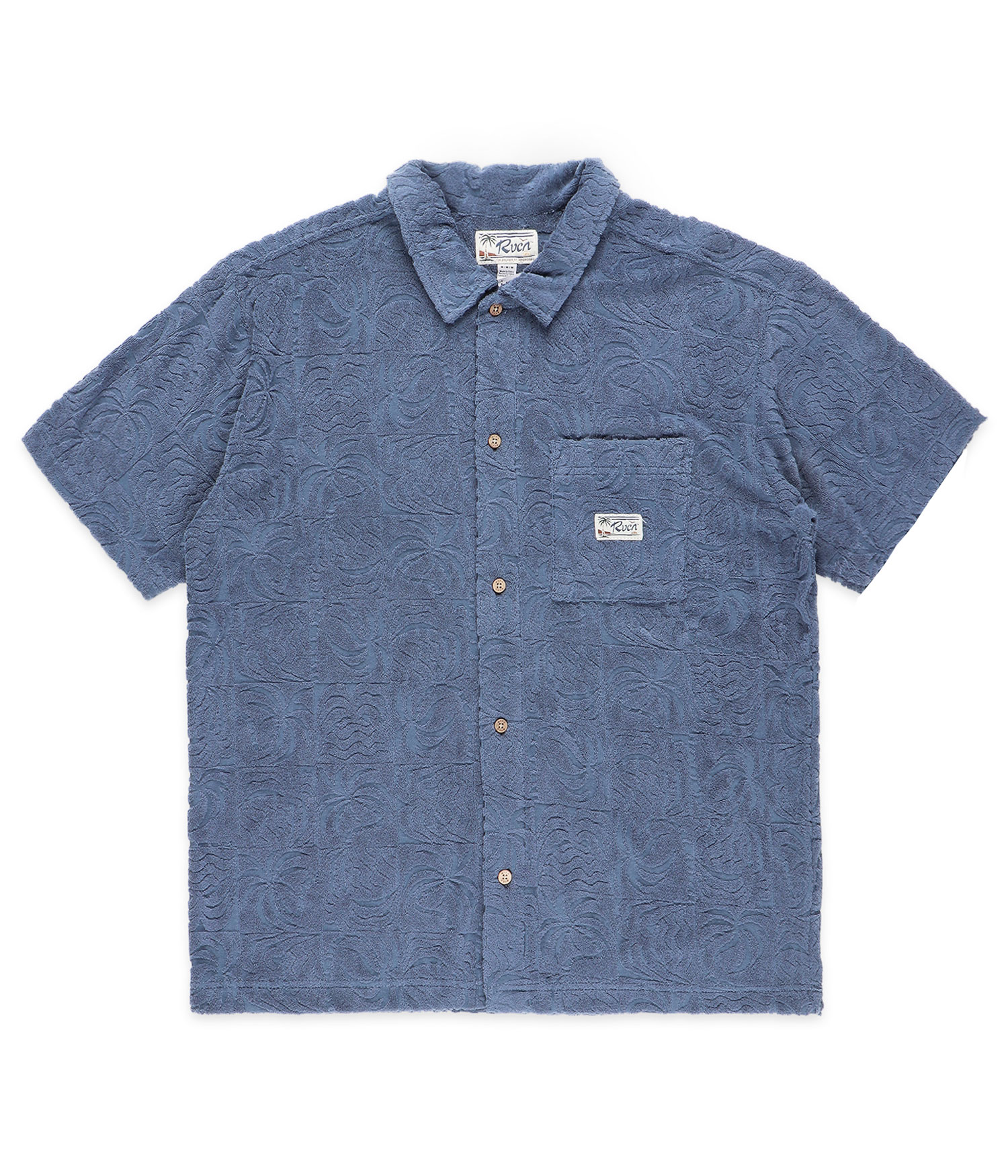 RVCA Exotica Hemd vintage navy Herren M