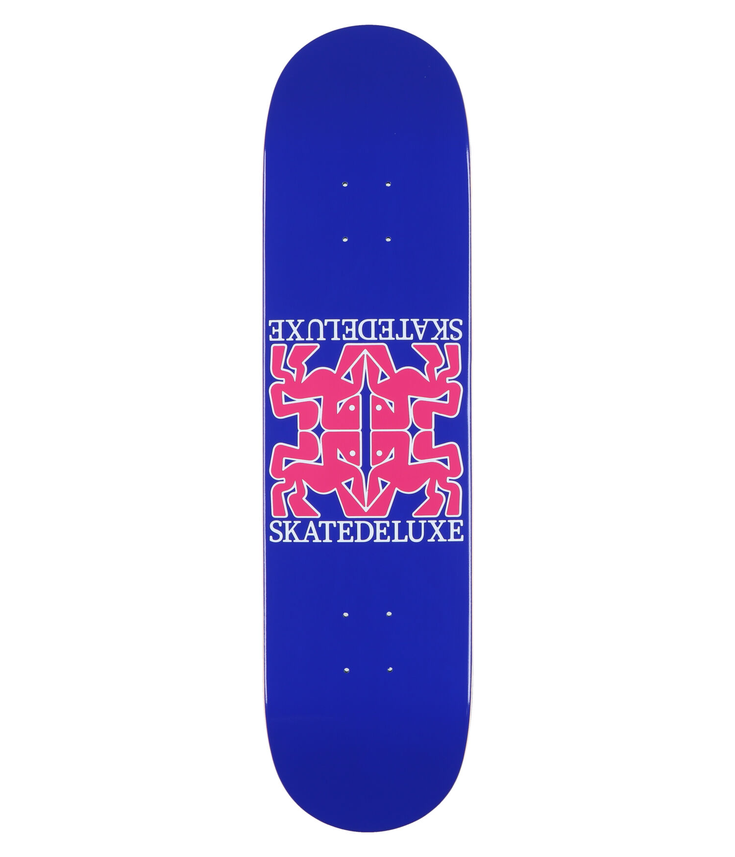 skatedeluxe Horses Twin Tail 8" Skateboard Deck blue pink