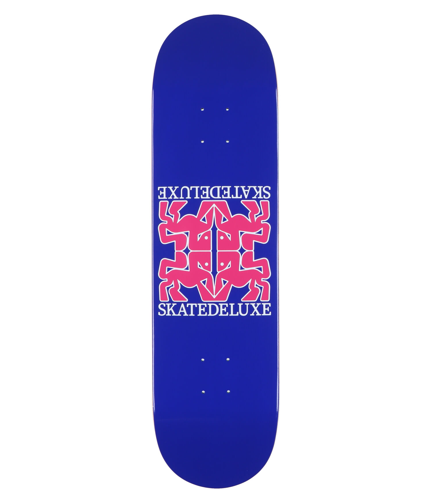 skatedeluxe Horses Twin Tail 8.5" Skateboard Deck blue pink