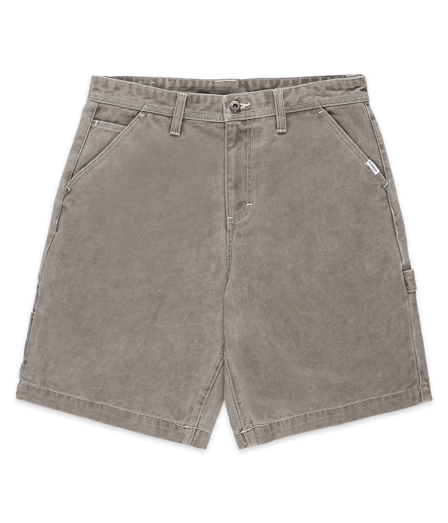 Element Carpenter Canvas Shorts stone grey Herren W32