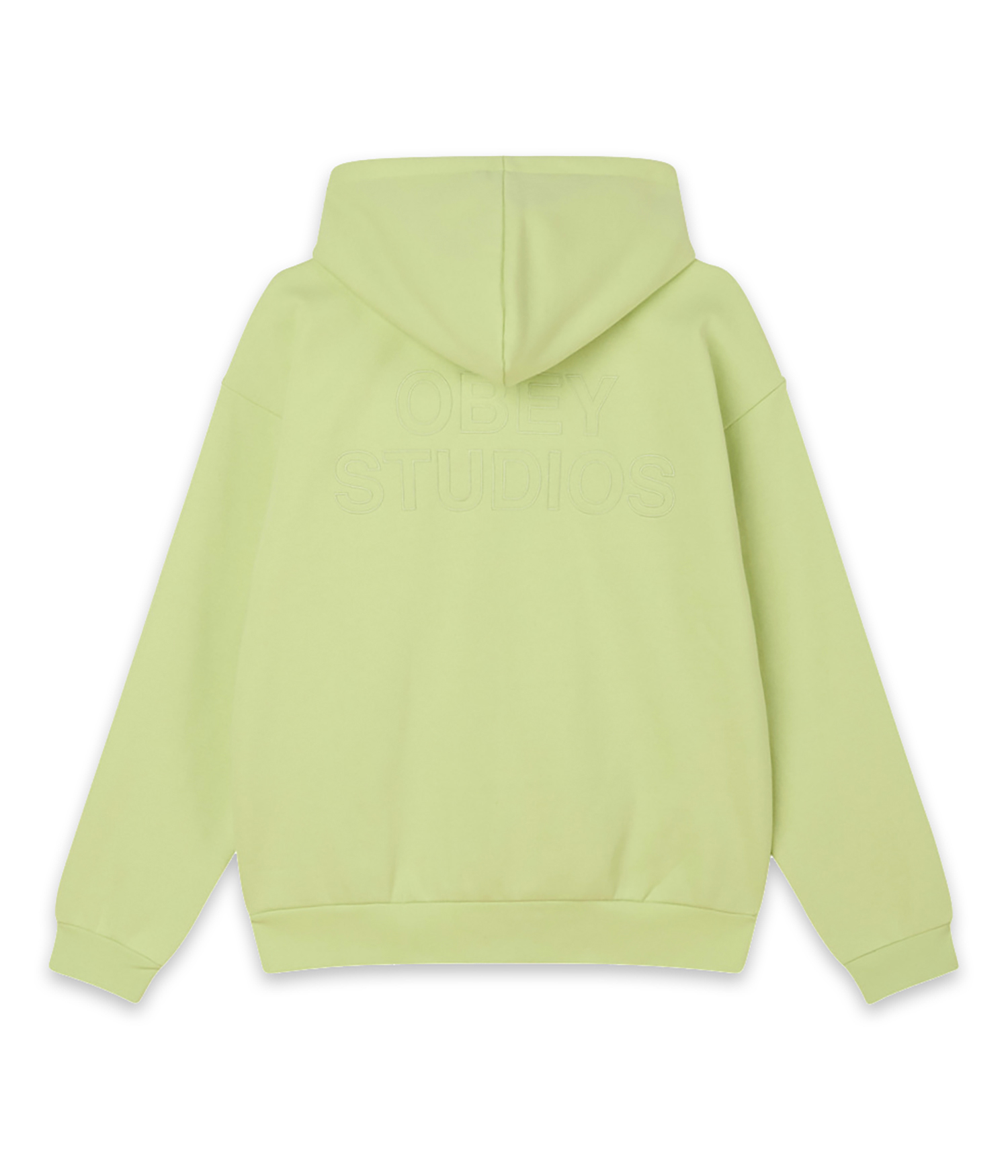 Obey Studios Extra Heavy Hoodie shadow lime Herren M