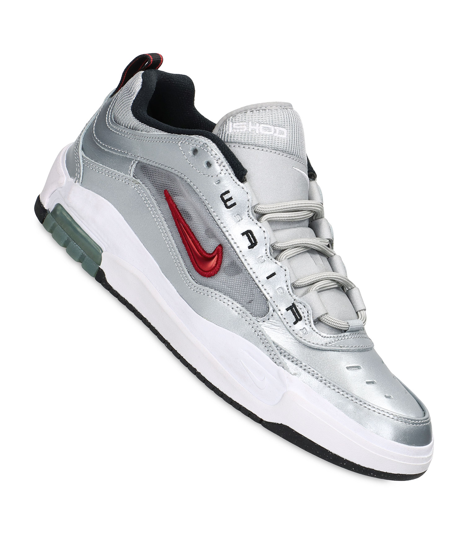 Nike SB Air Max Ishod 2 Schuh metallic silver versity red US 11