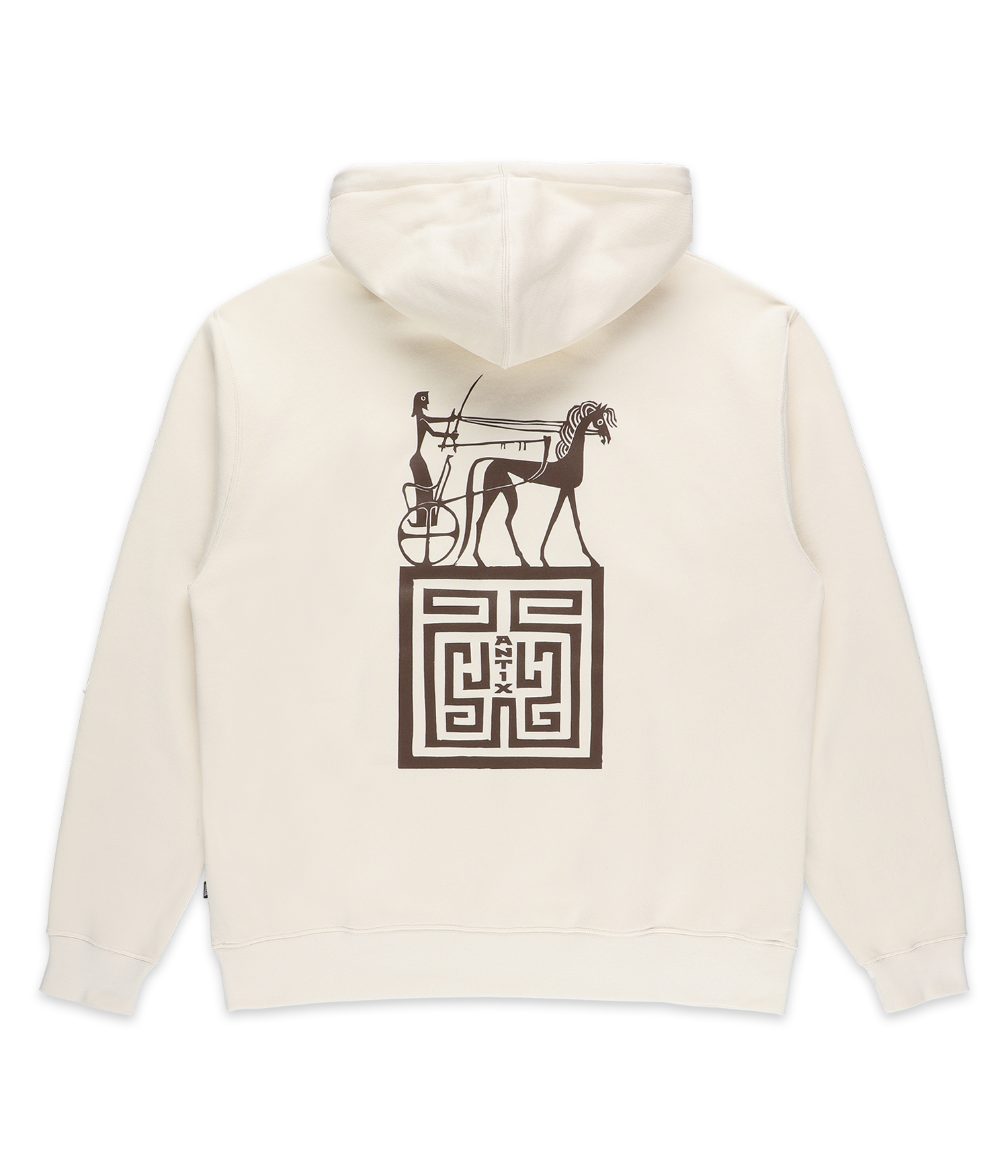 Antix Wagon Organic Hoodie cream Herren XXL