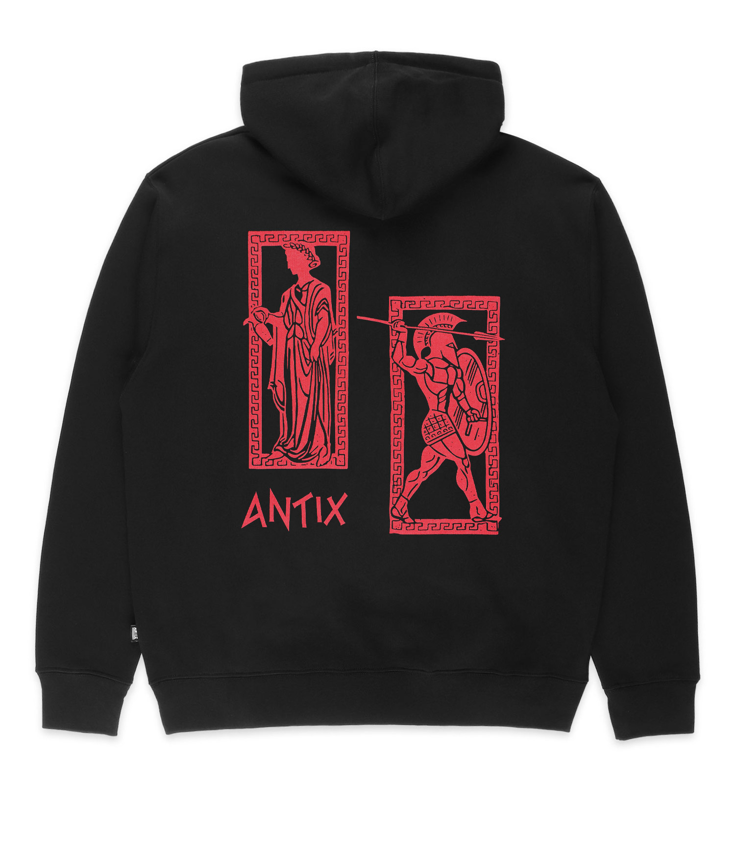 Antix Imperium Organic Hoodie black Herren XXXL