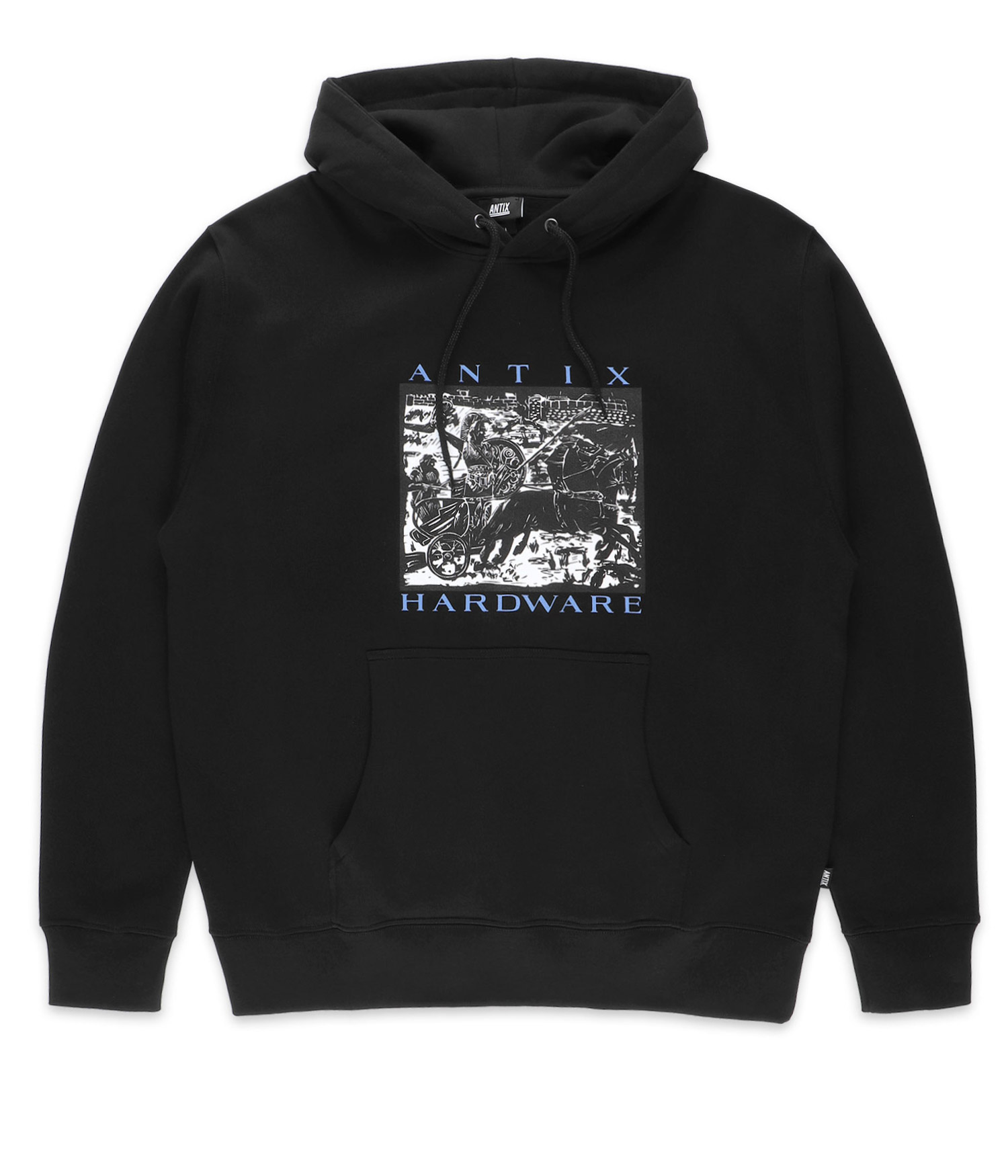 Antix Raeda Organic Hoodie black Herren XXXL