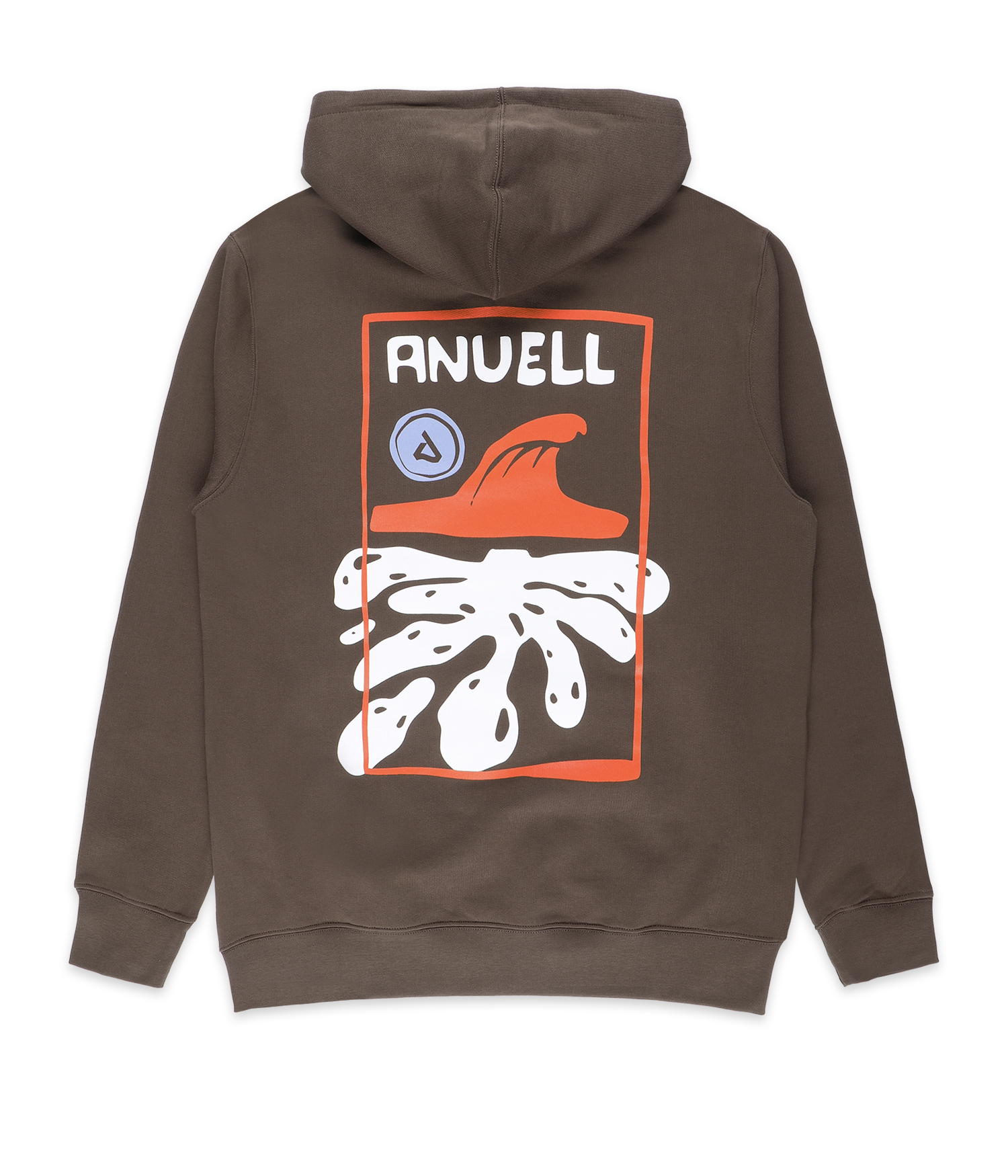 Anuell Dulsor Organic Hoodie coffee Herren XXXL
