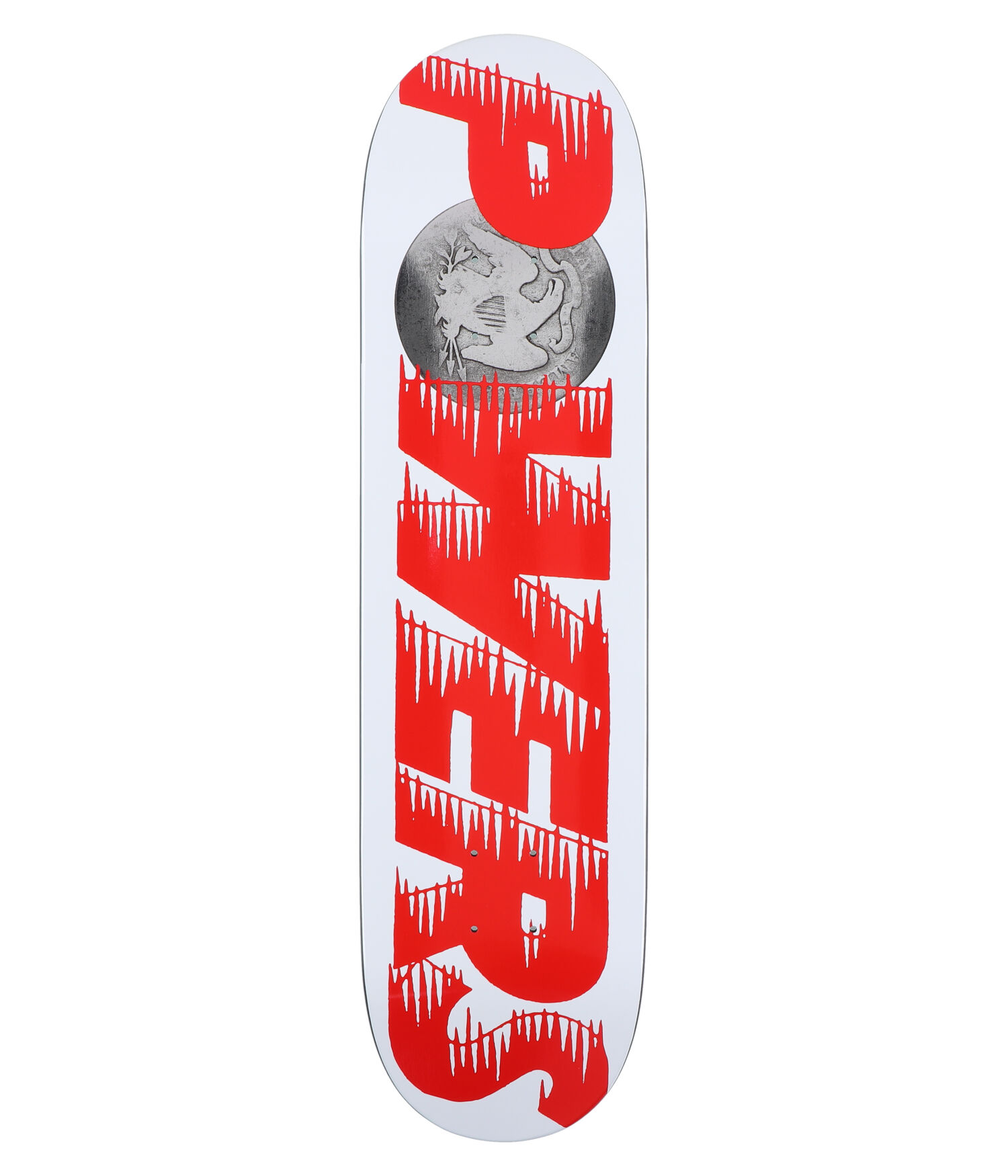 PALACE Powers Pro S37 8" Skateboard Deck white red