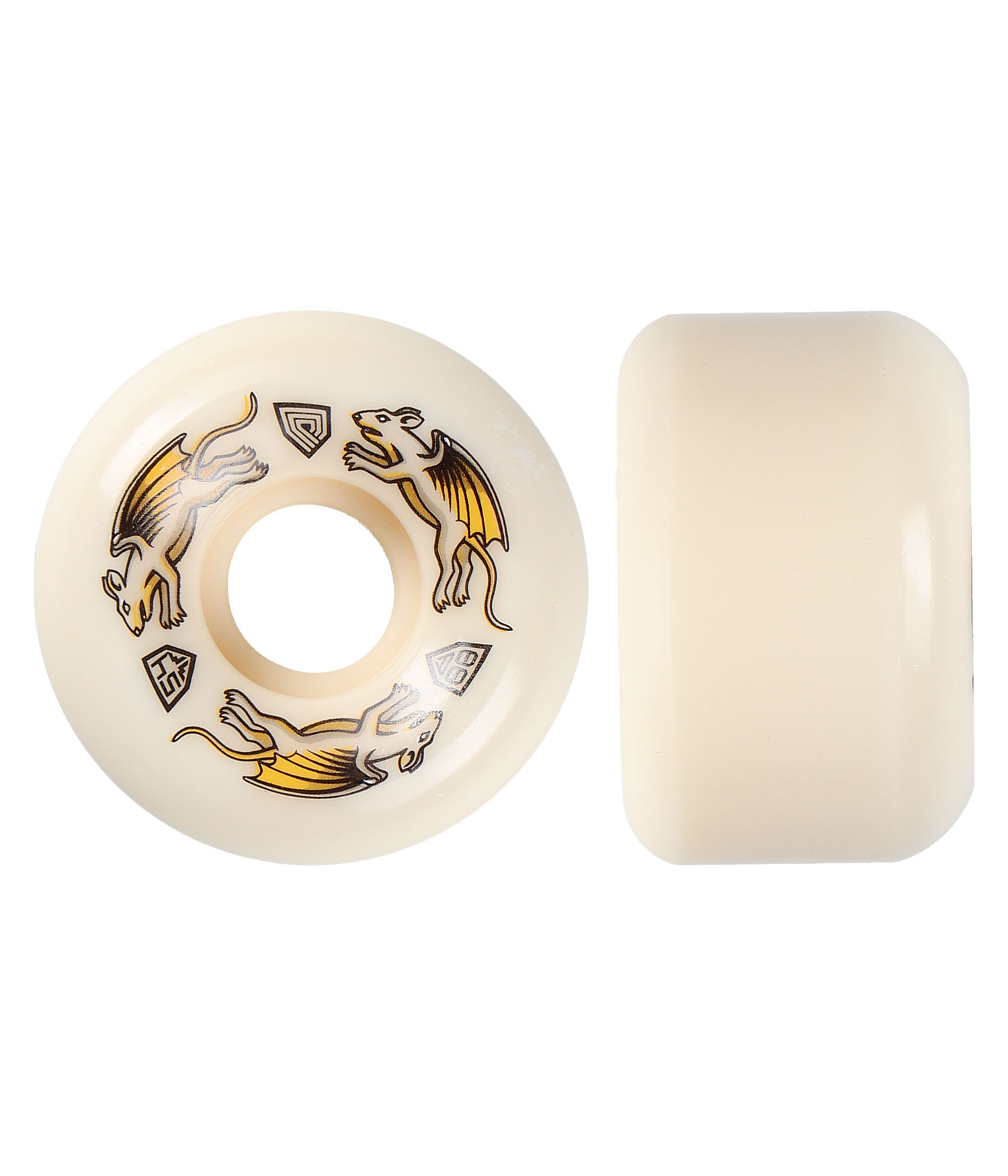 Powell-Peralta Dragons Nano Rat V6 Rollen off white