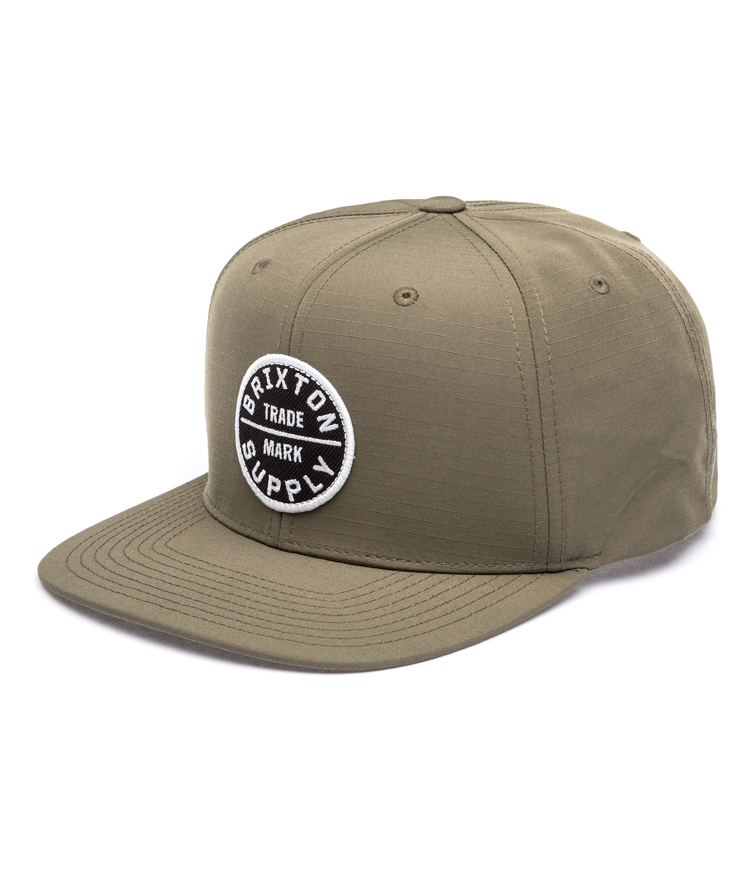 Brixton Oath III Snapback Cap ivy green ripstop