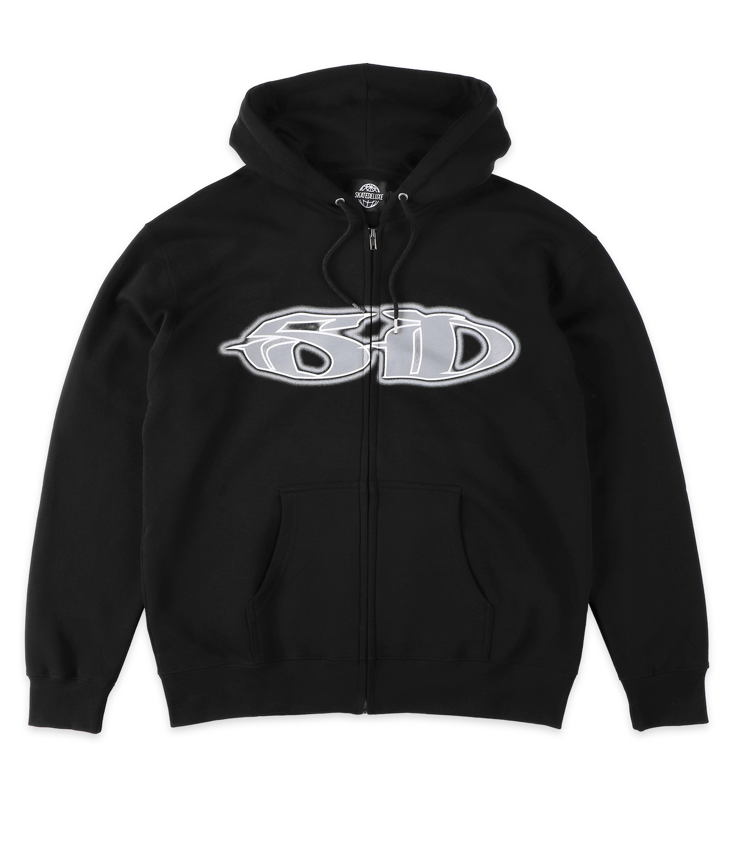 skatedeluxe SD Organic Zip-Hoodie black Herren L