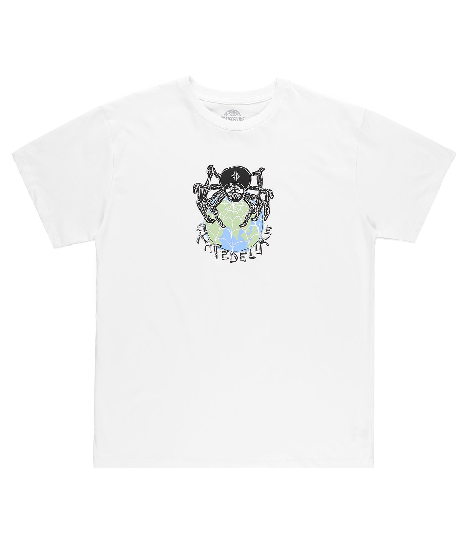 skatedeluxe Global Spinner Organic T-Shirt white Herren L