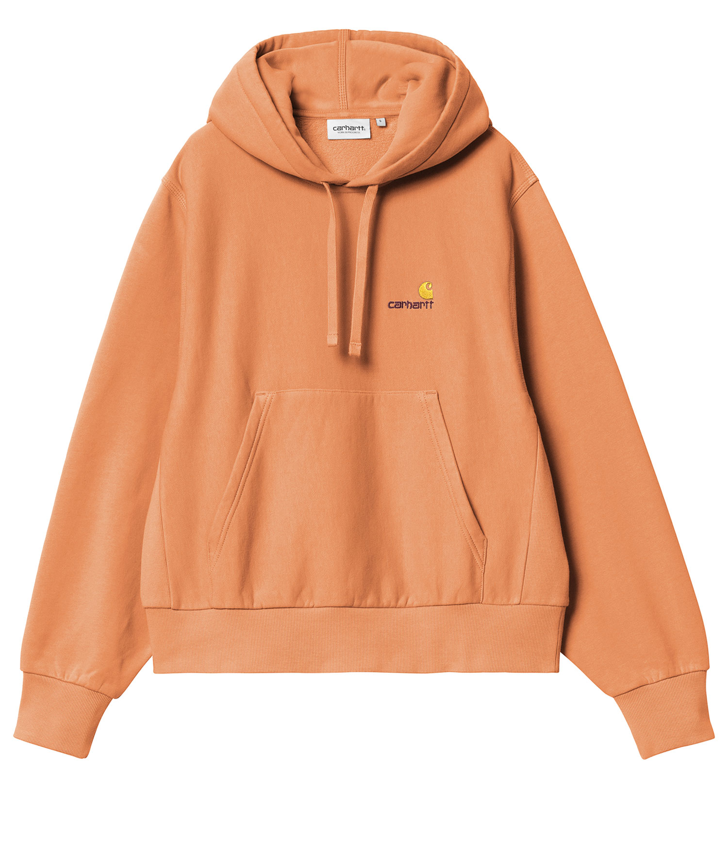 Carhartt WIP W' HD American Script Hoodie redhaven Damen S